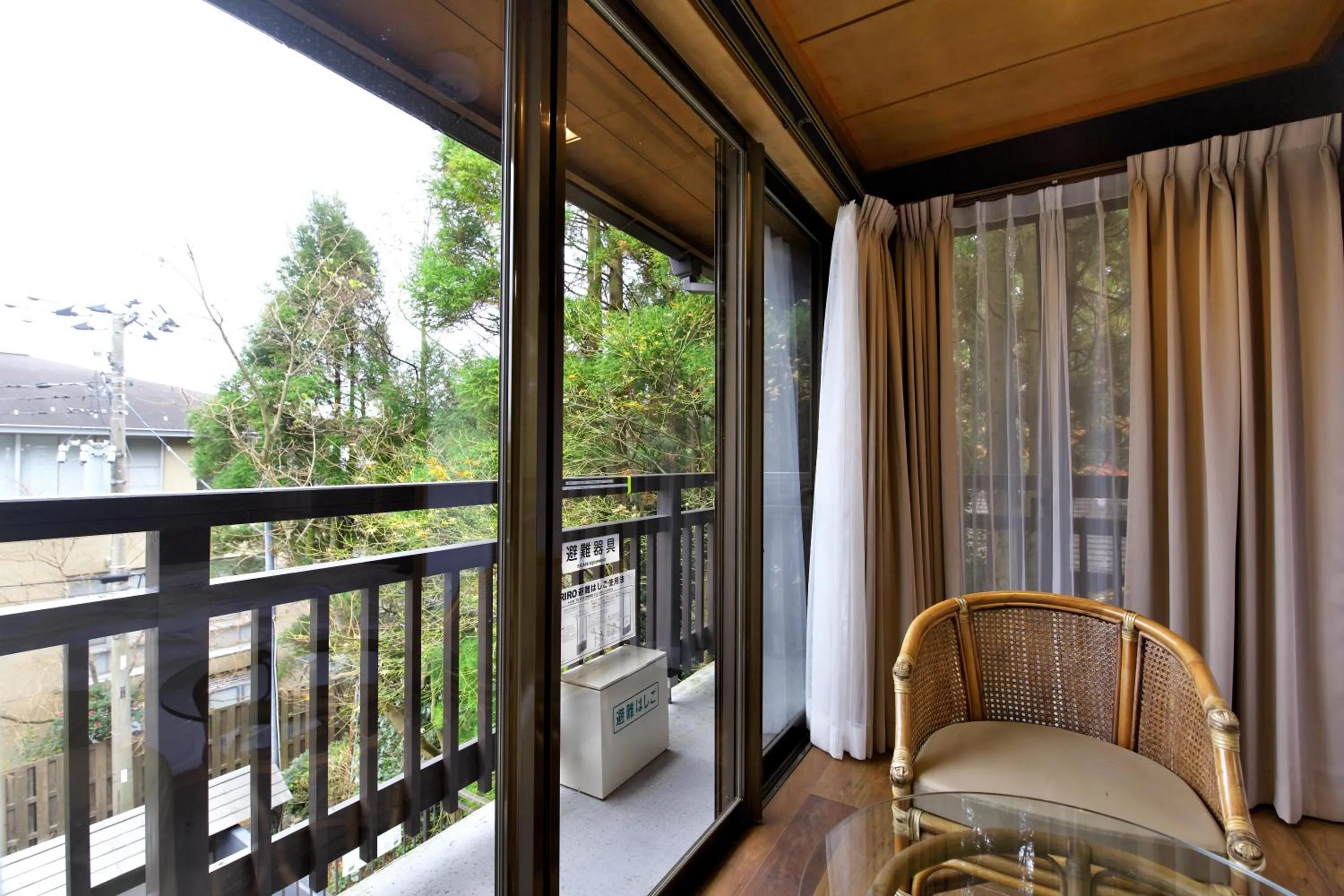 Balcony/Terrace in Villa Liberte Hakone Gora