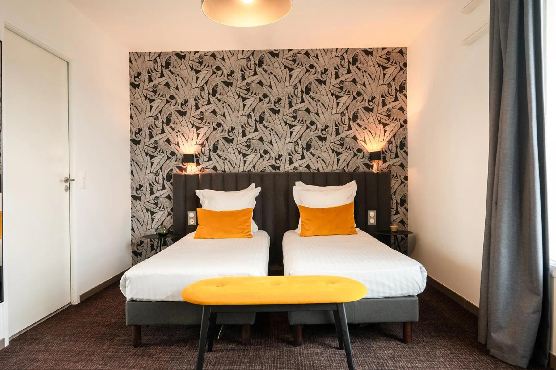 Bed in Nemea Appart Hotel Europe Velizy Villacoublay