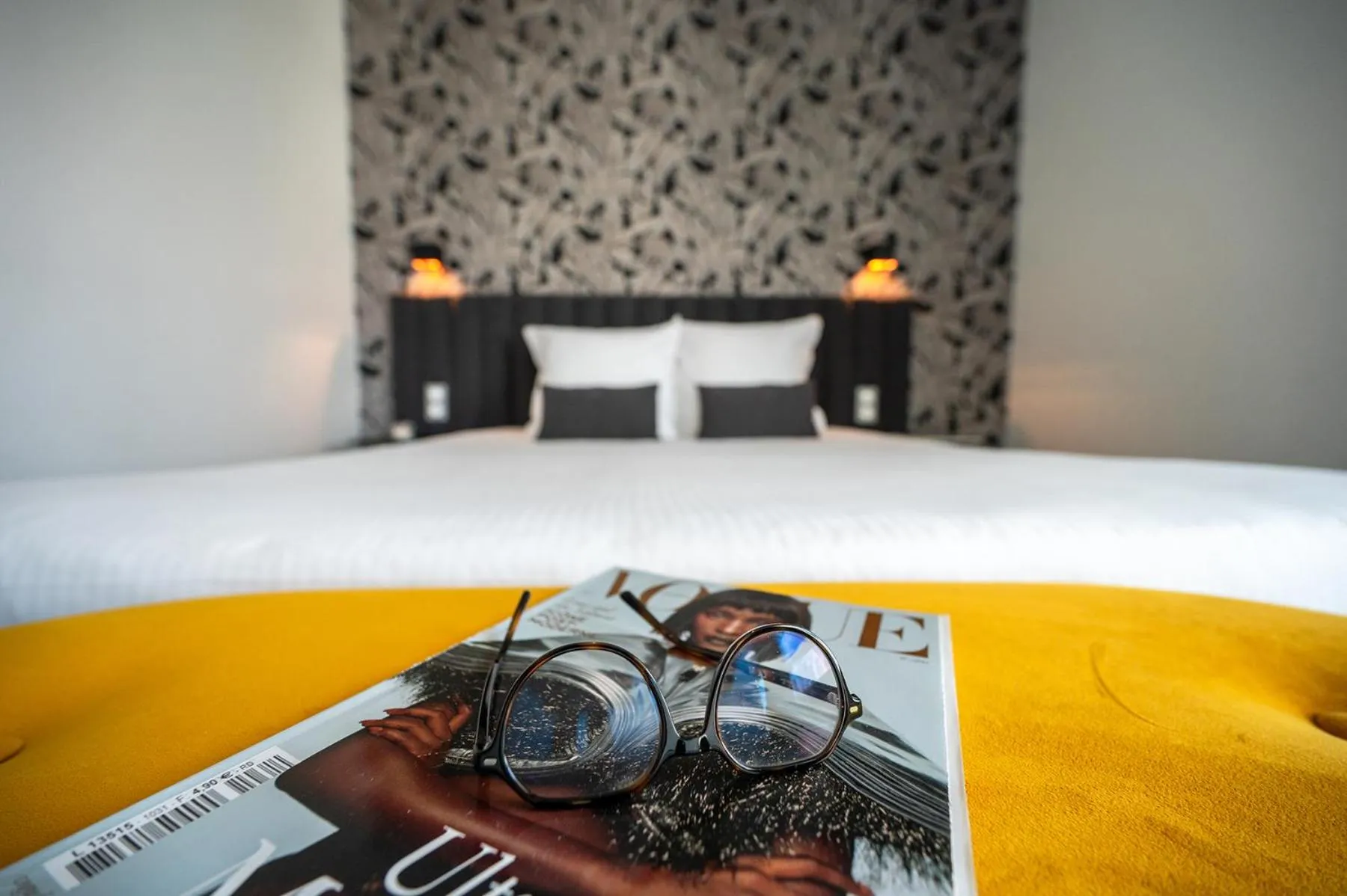 Bedroom, Bed in Nemea Appart Hotel Europe Velizy Villacoublay