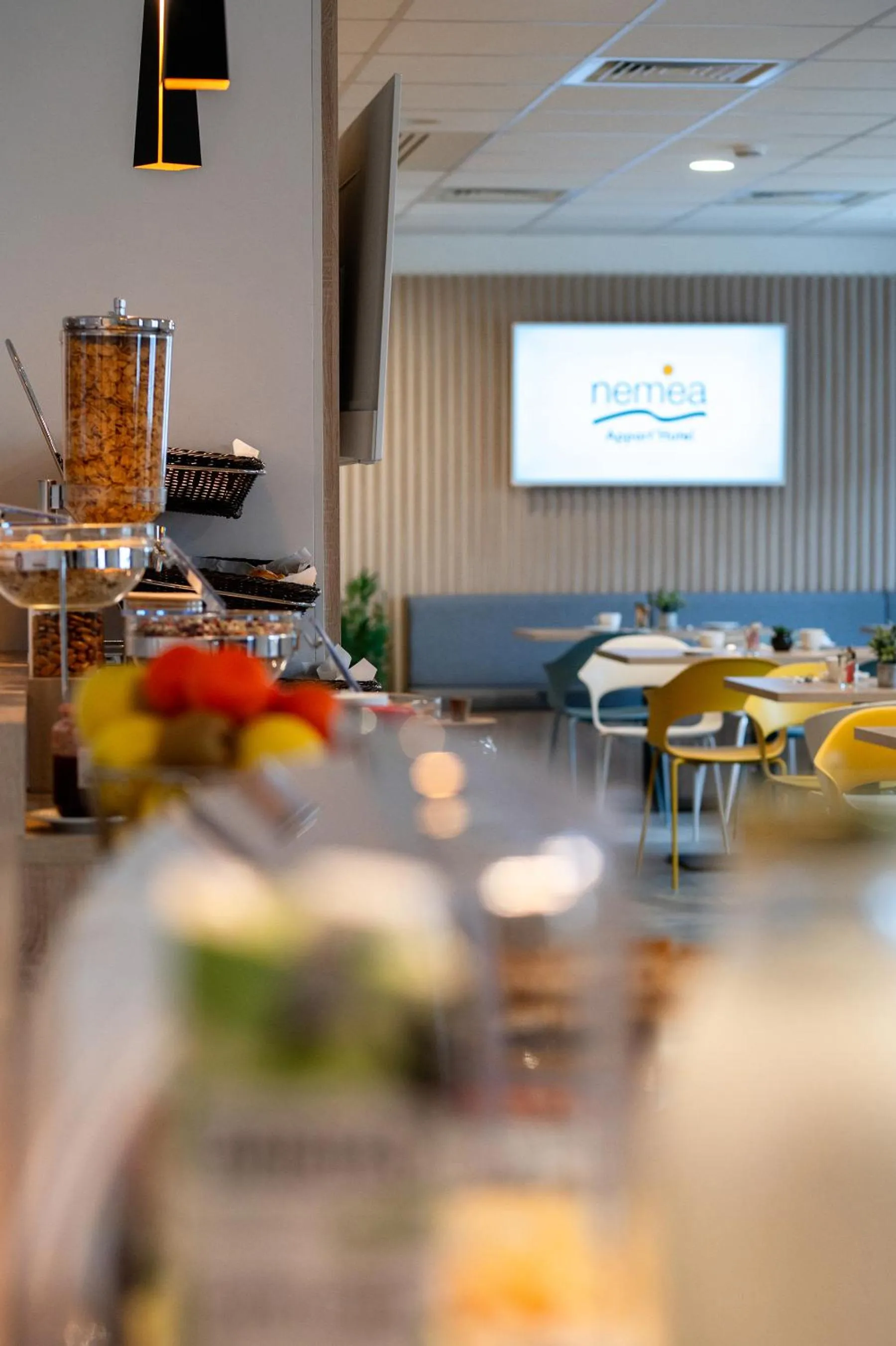 Breakfast in Nemea Appart Hotel Europe Velizy Villacoublay