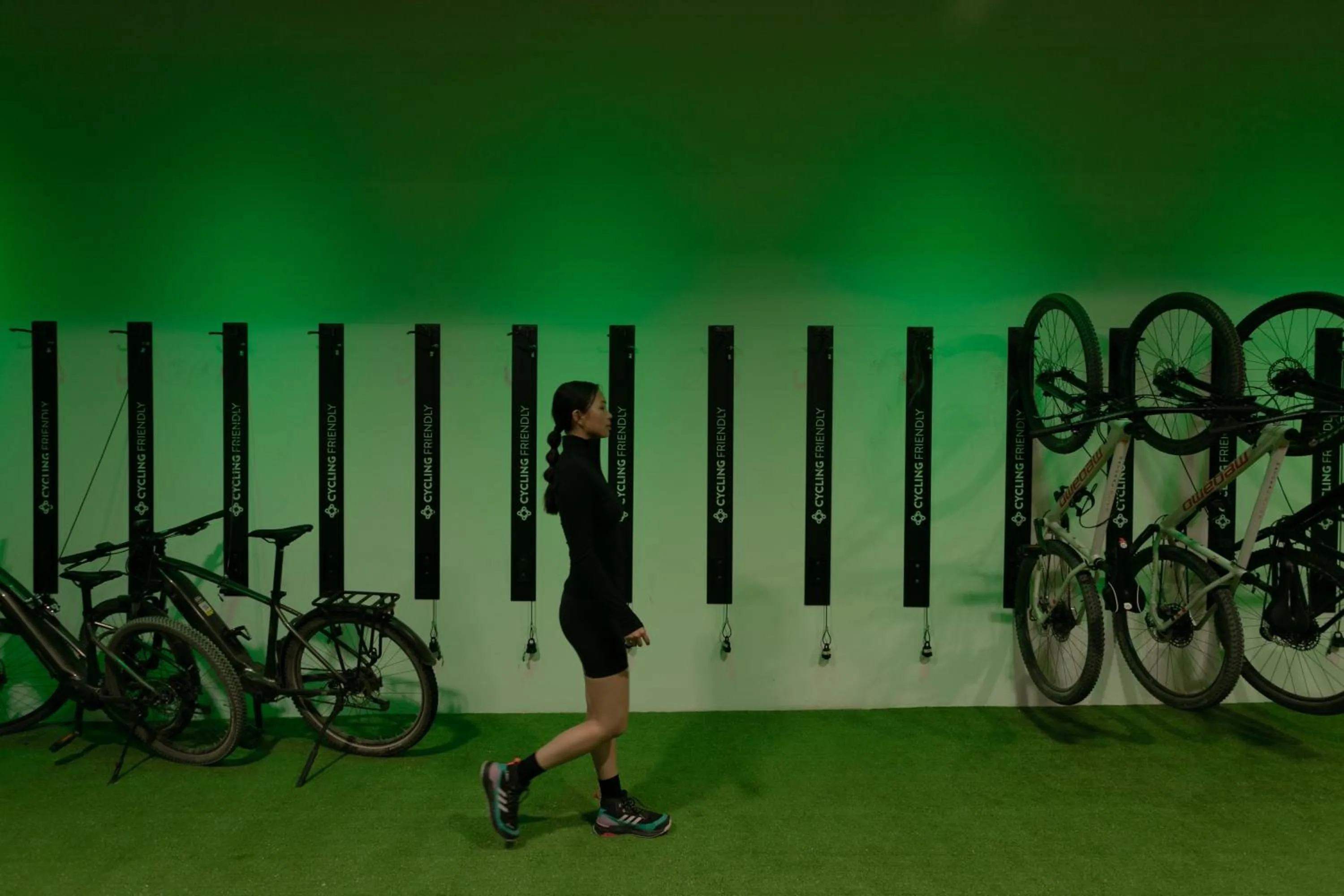 Cycling in Kora Nivaria Beach