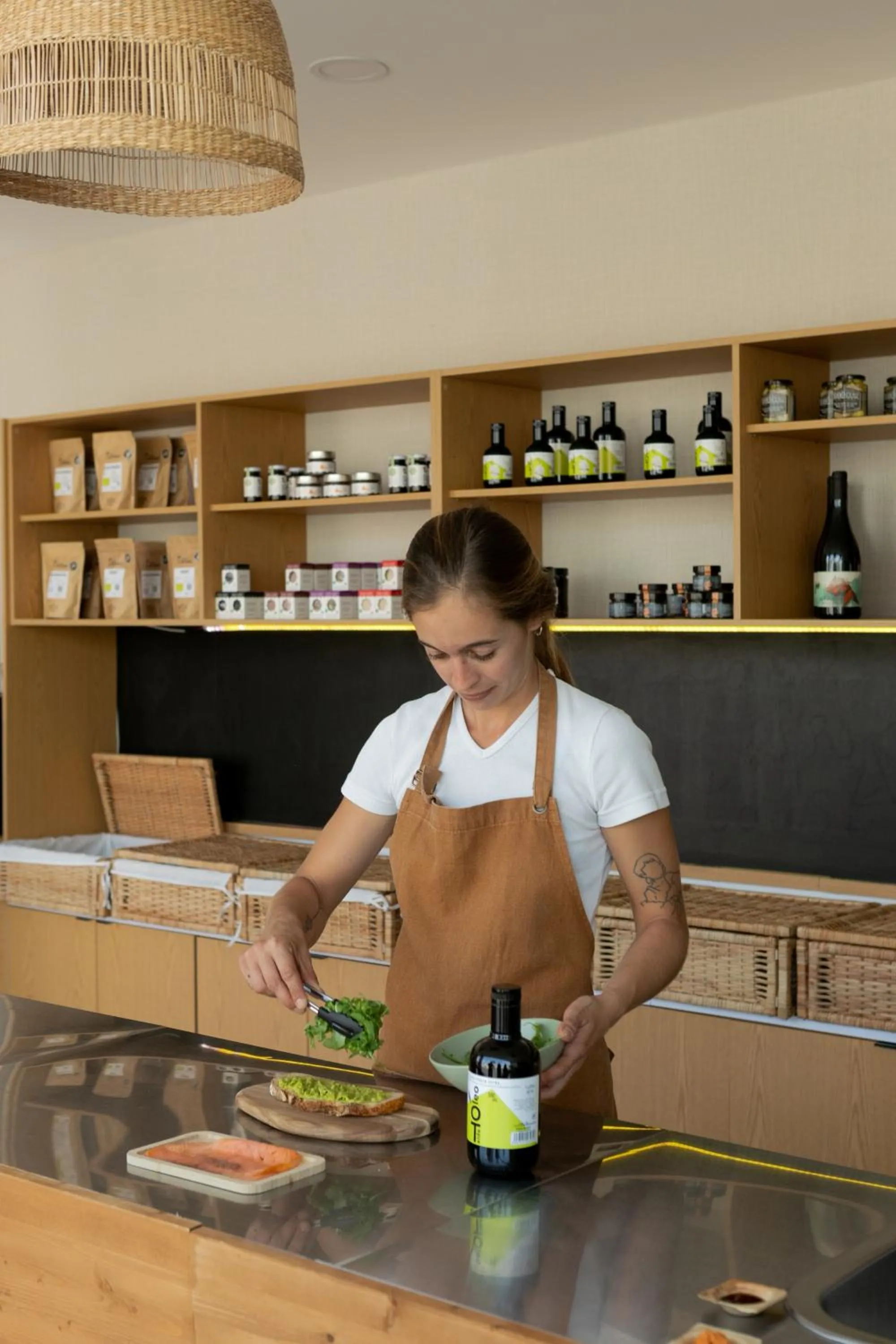 Food in Kora Nivaria Beach