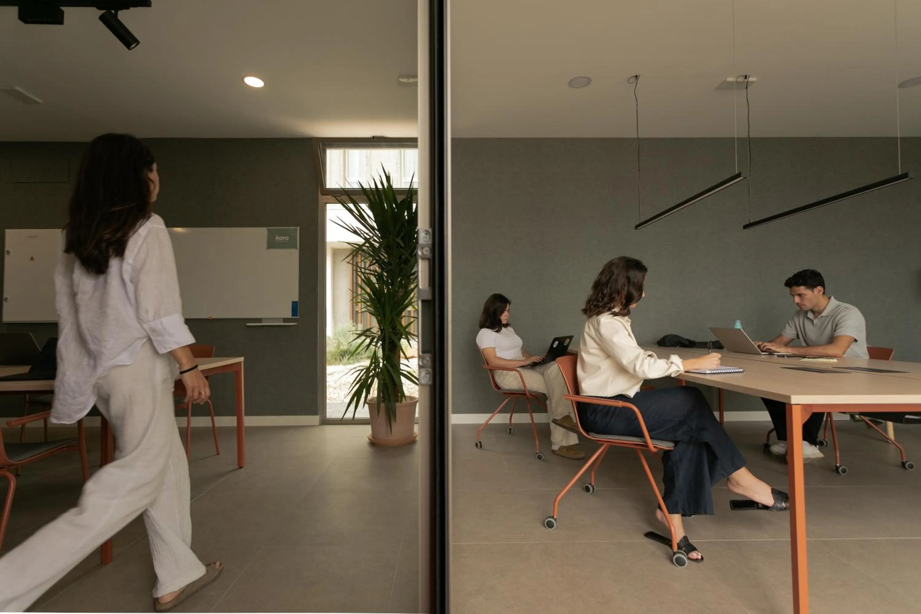 Seating area in Kora Nivaria Beach