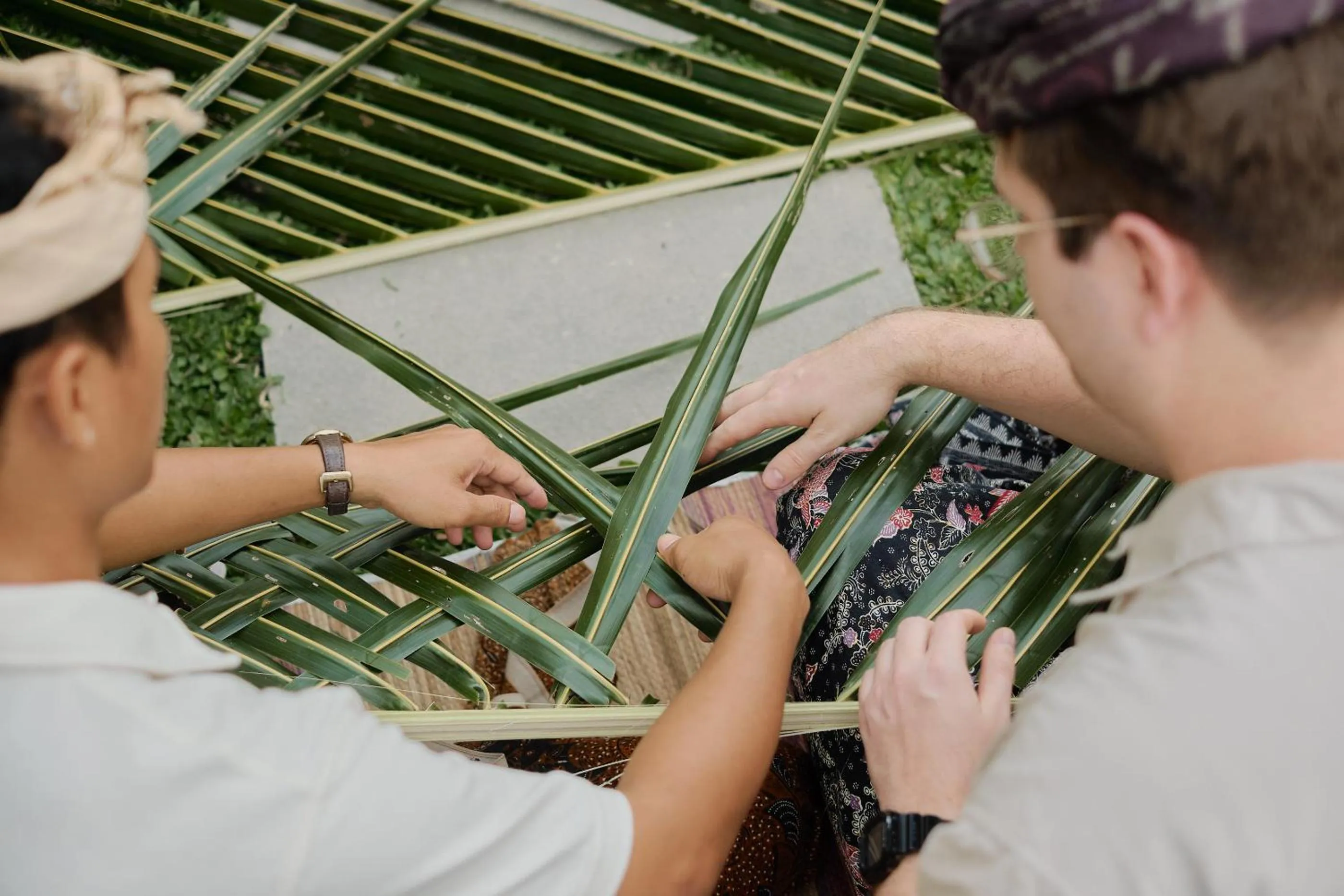 Natural landscape in Villa Wananta