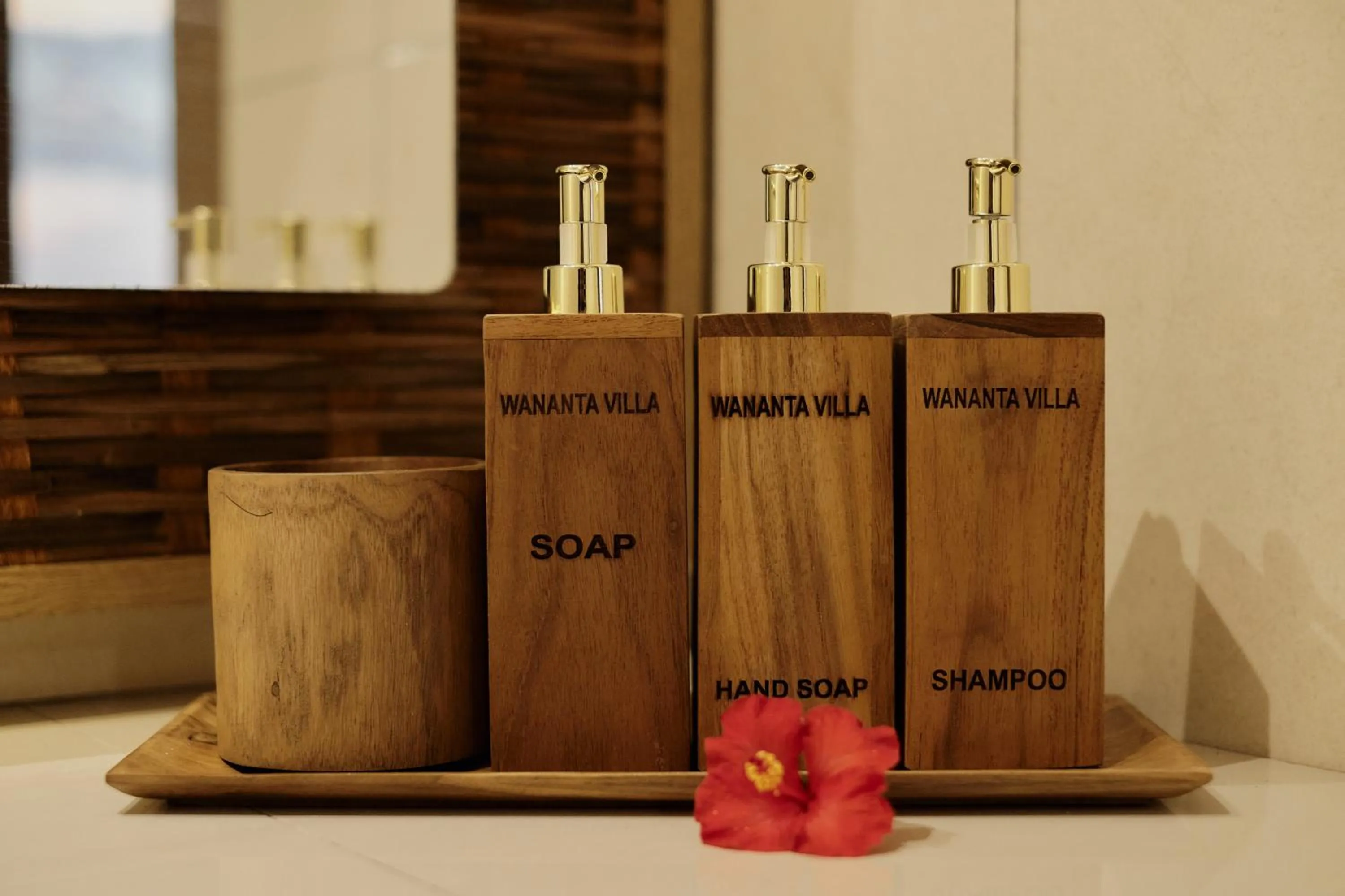 Natural landscape in Villa Wananta