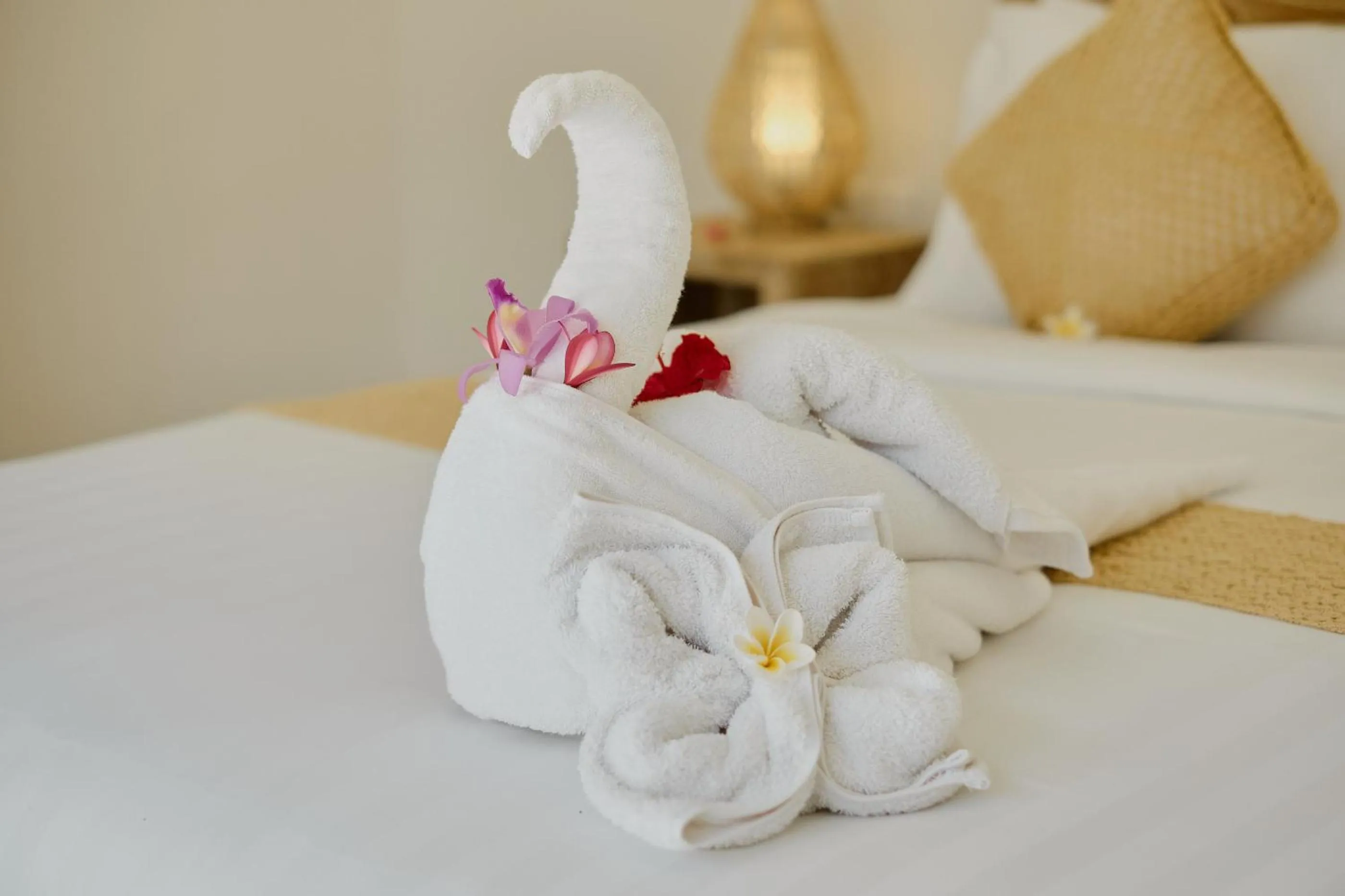 Bed in Villa Wananta