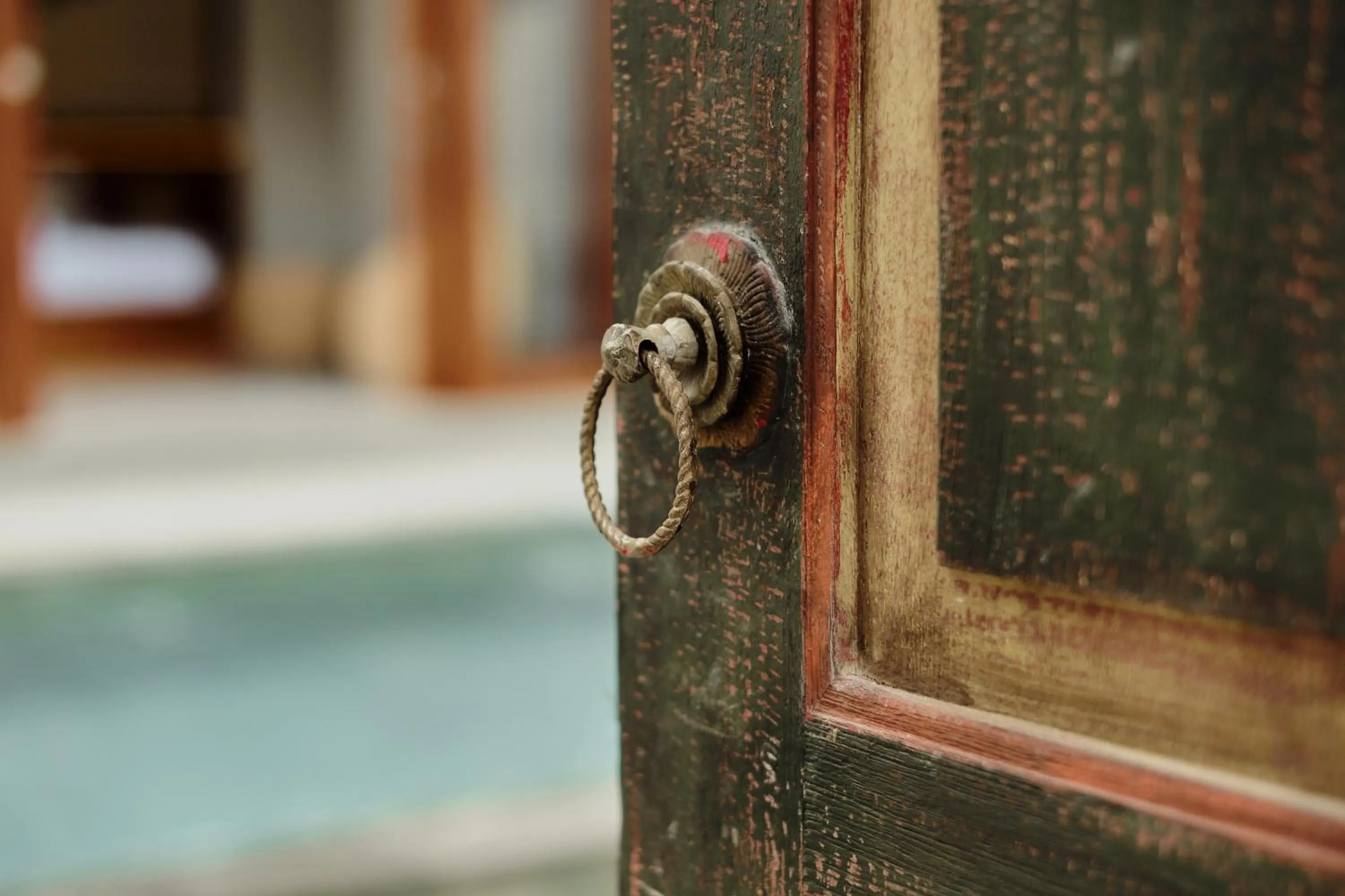 Pool view in Villa Wananta