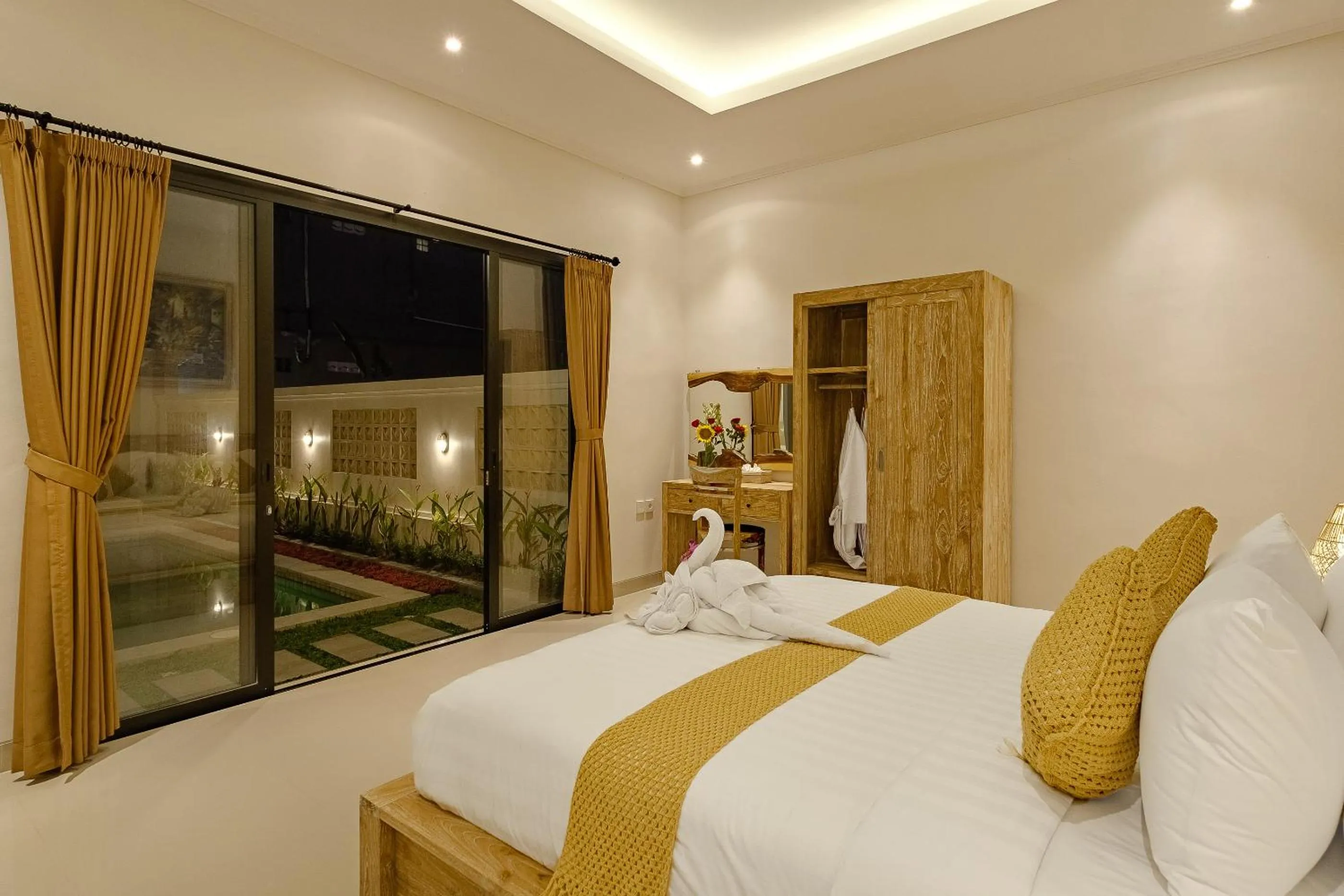 Bed in Villa Wananta