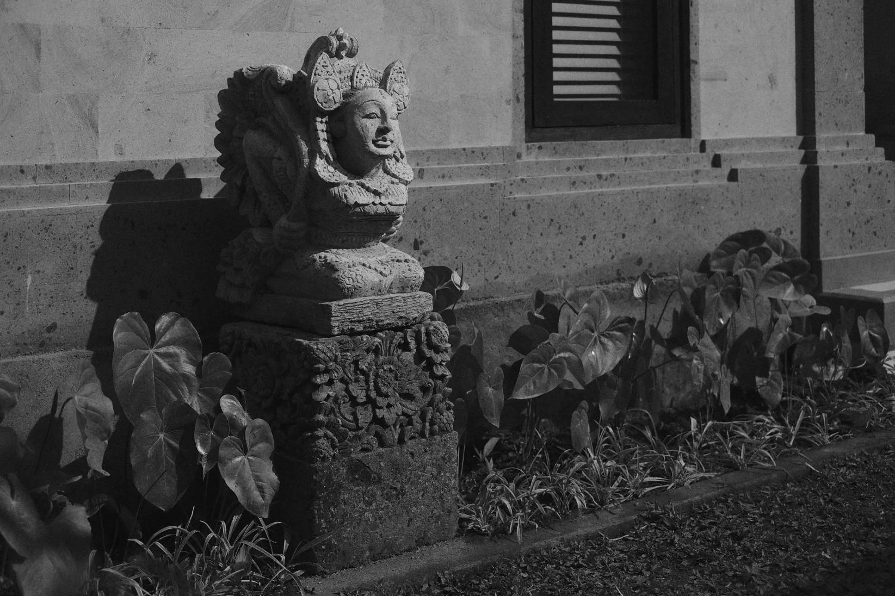 Garden view in Villa Wananta