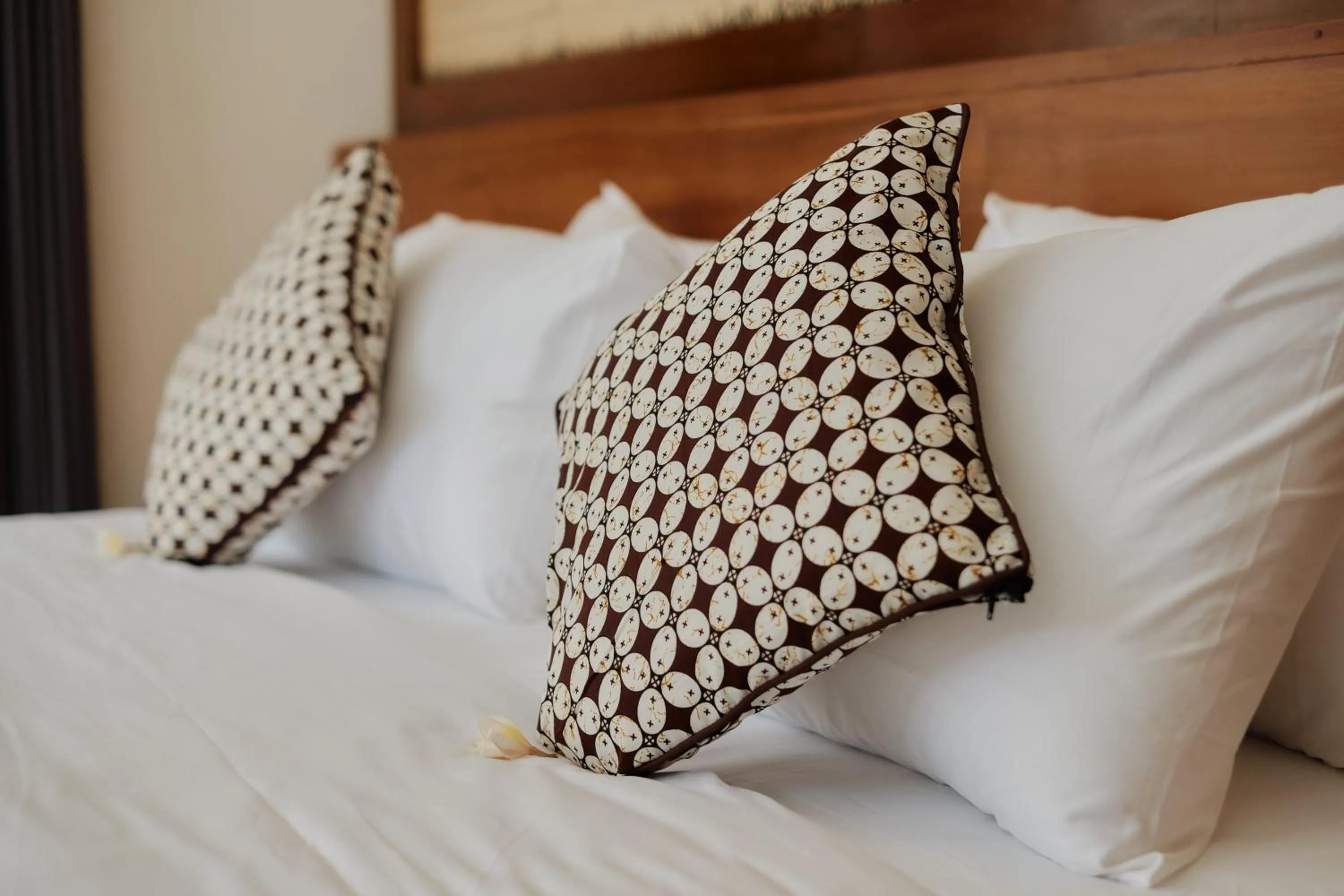 Bed in Villa Wananta