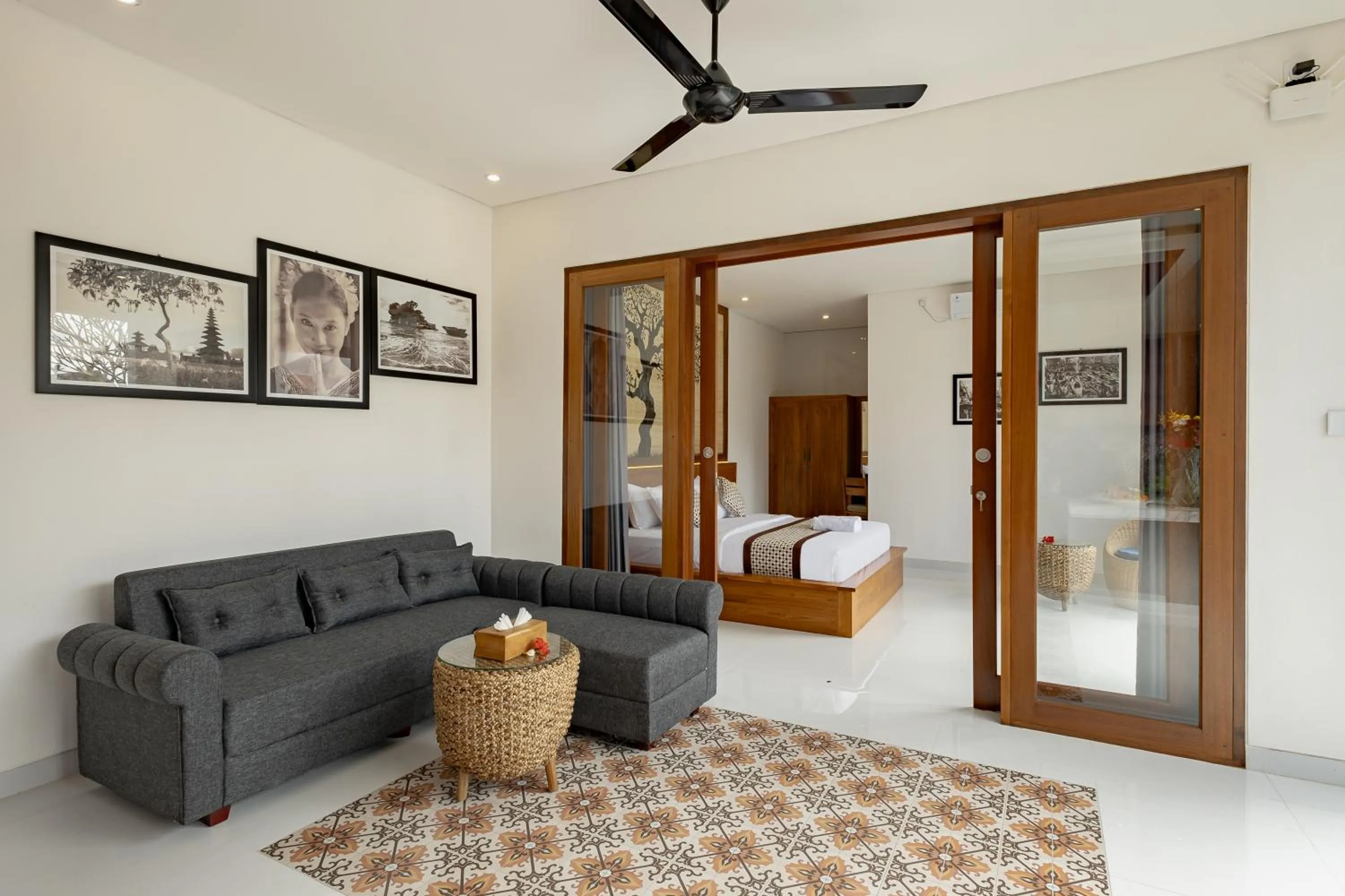 Living room in Villa Wananta