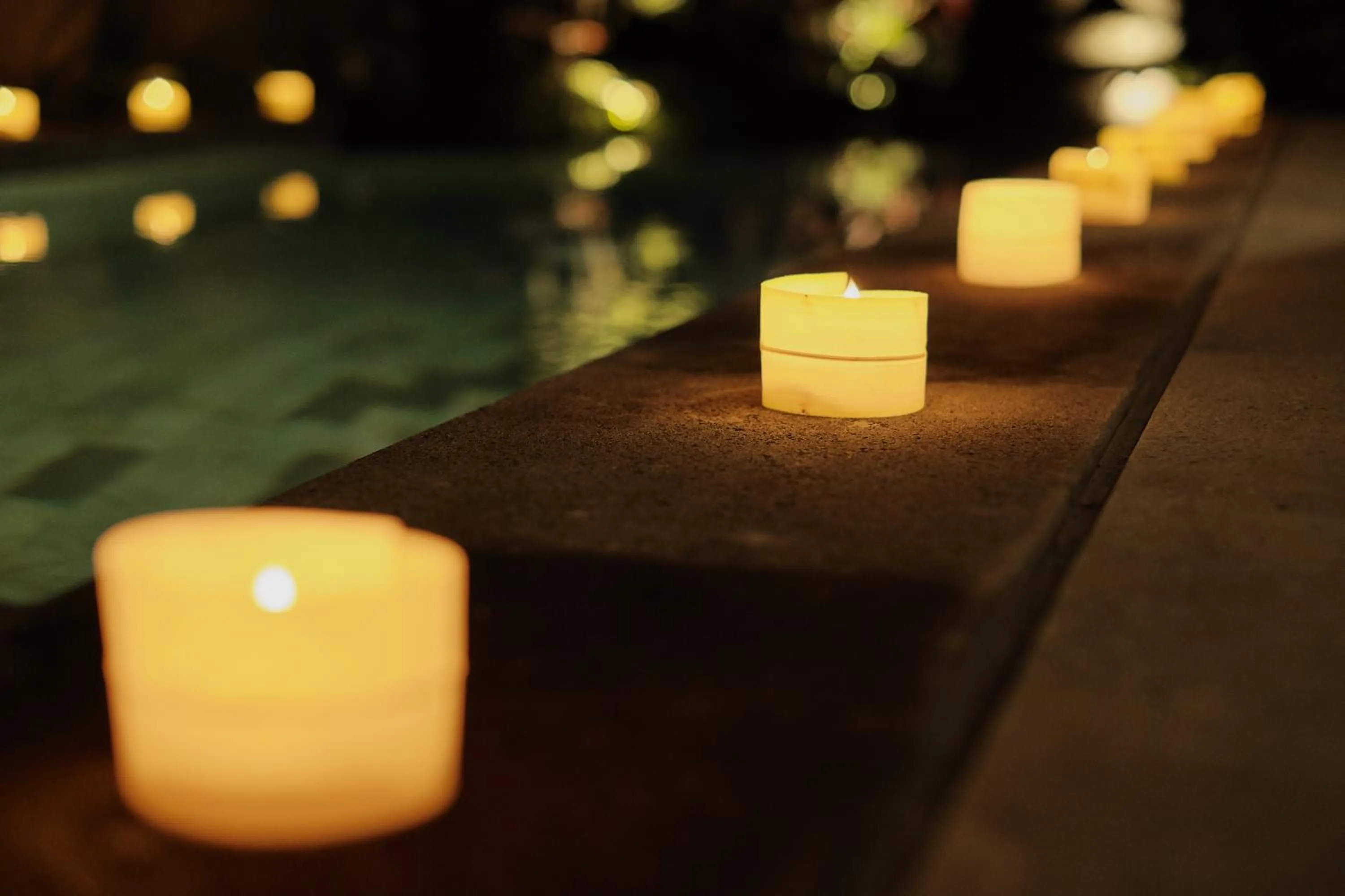 Pool view in Villa Wananta