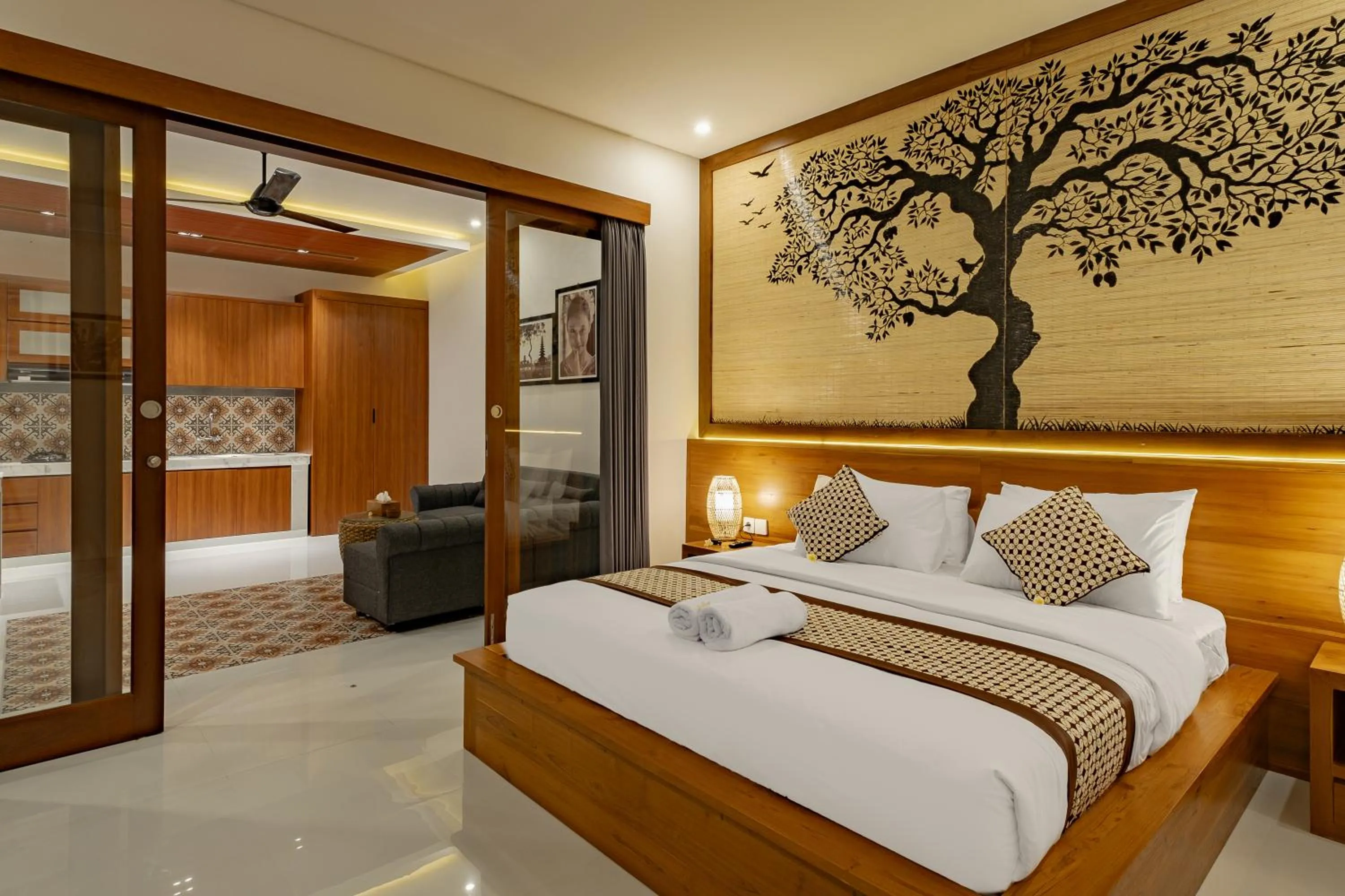 Photo of the whole room, Bed in Villa Wananta