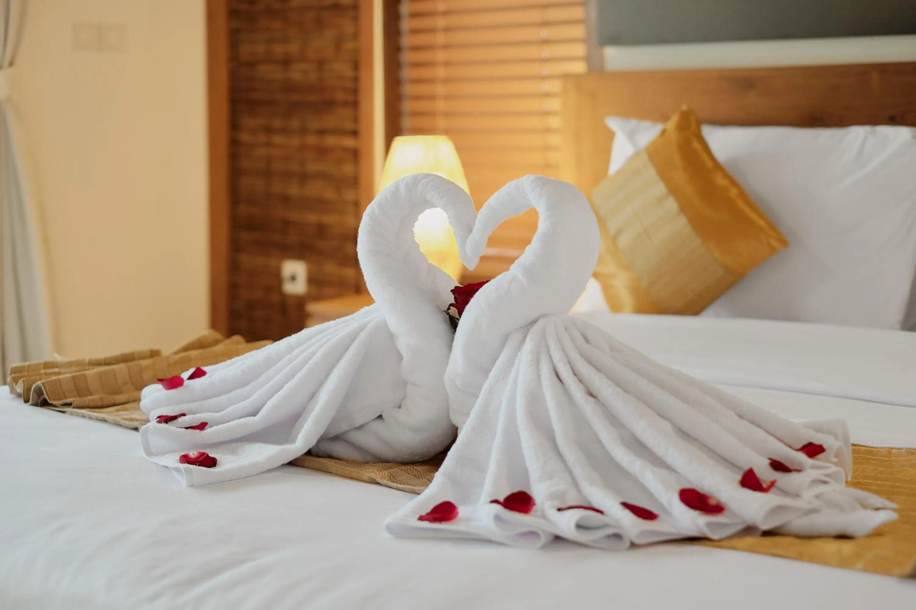 Bed in Villa Wananta