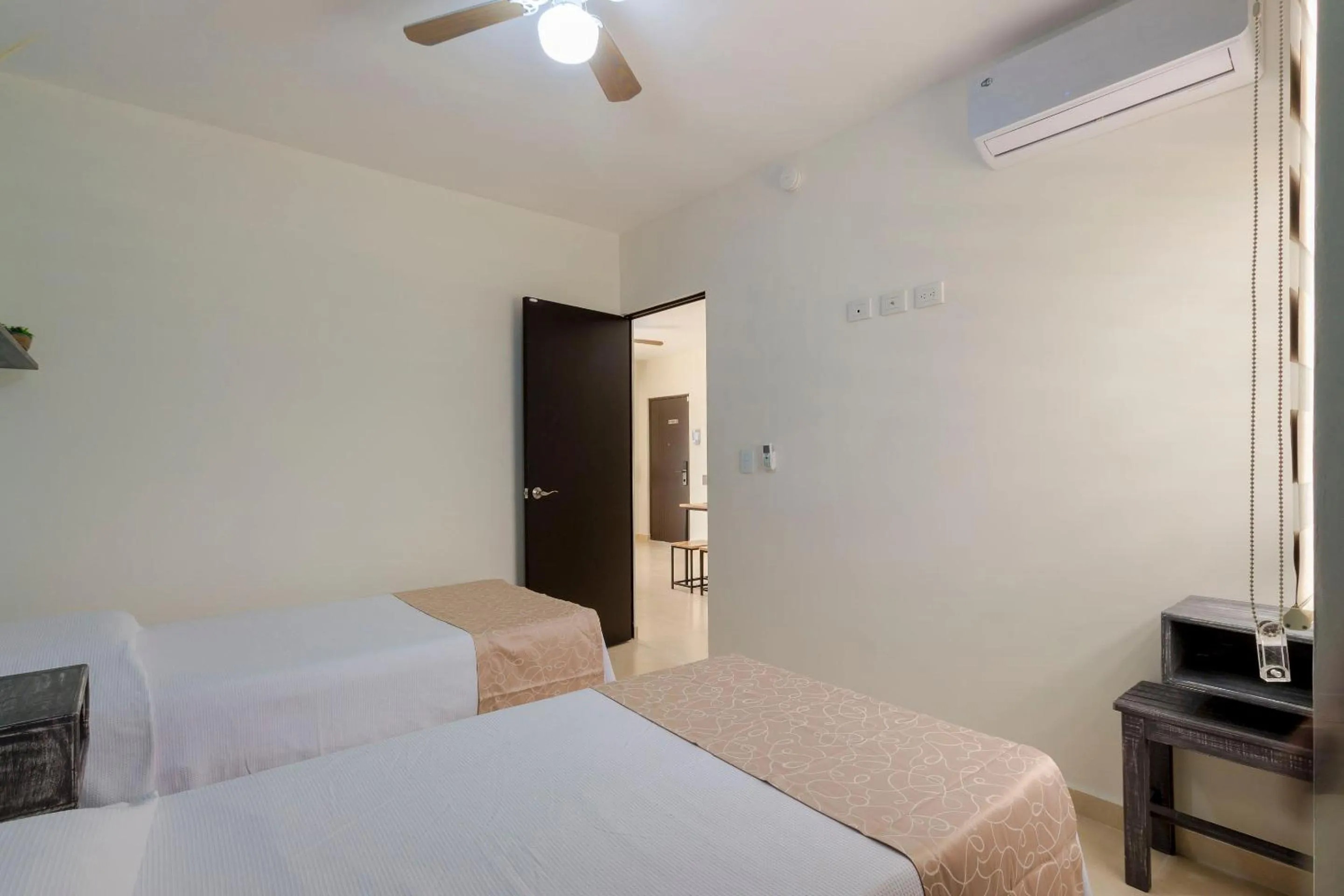 Bed in Bright & Relaxing Full Apartment