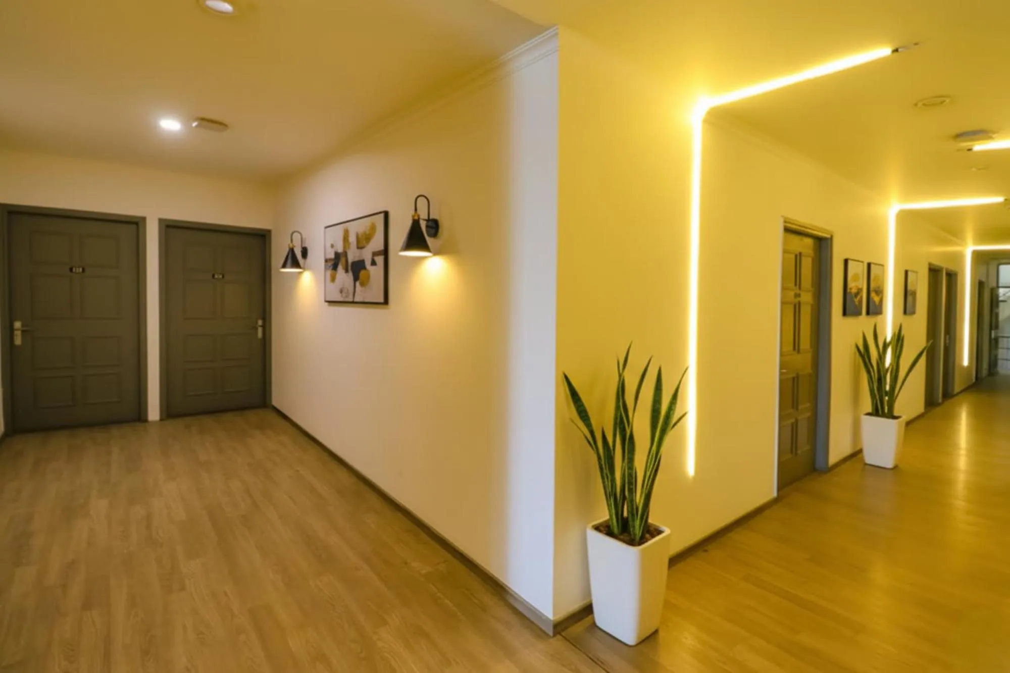 Lobby or reception in Via Chattarpur Enclave