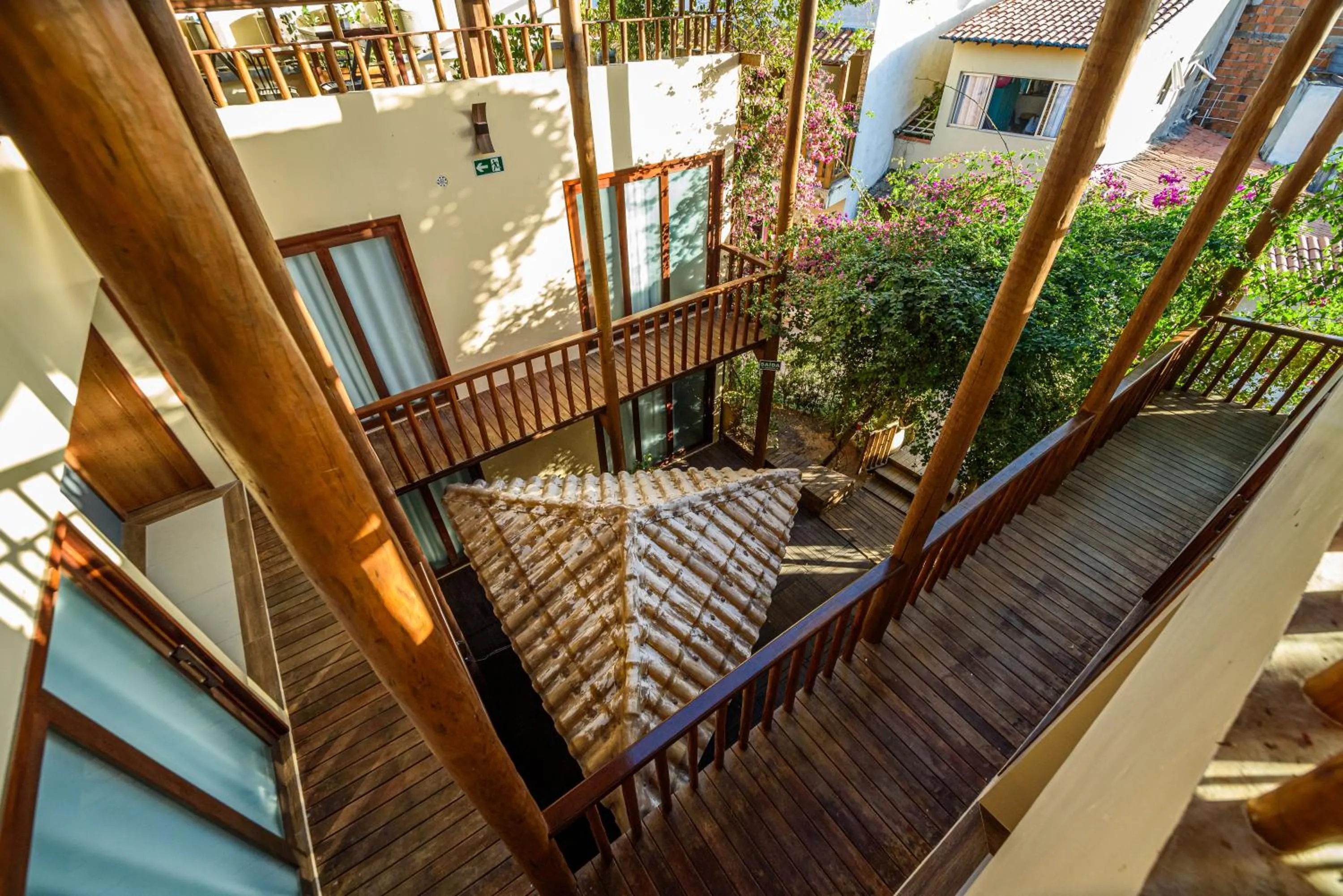 Garden view in Haka Maori Jericoacoara