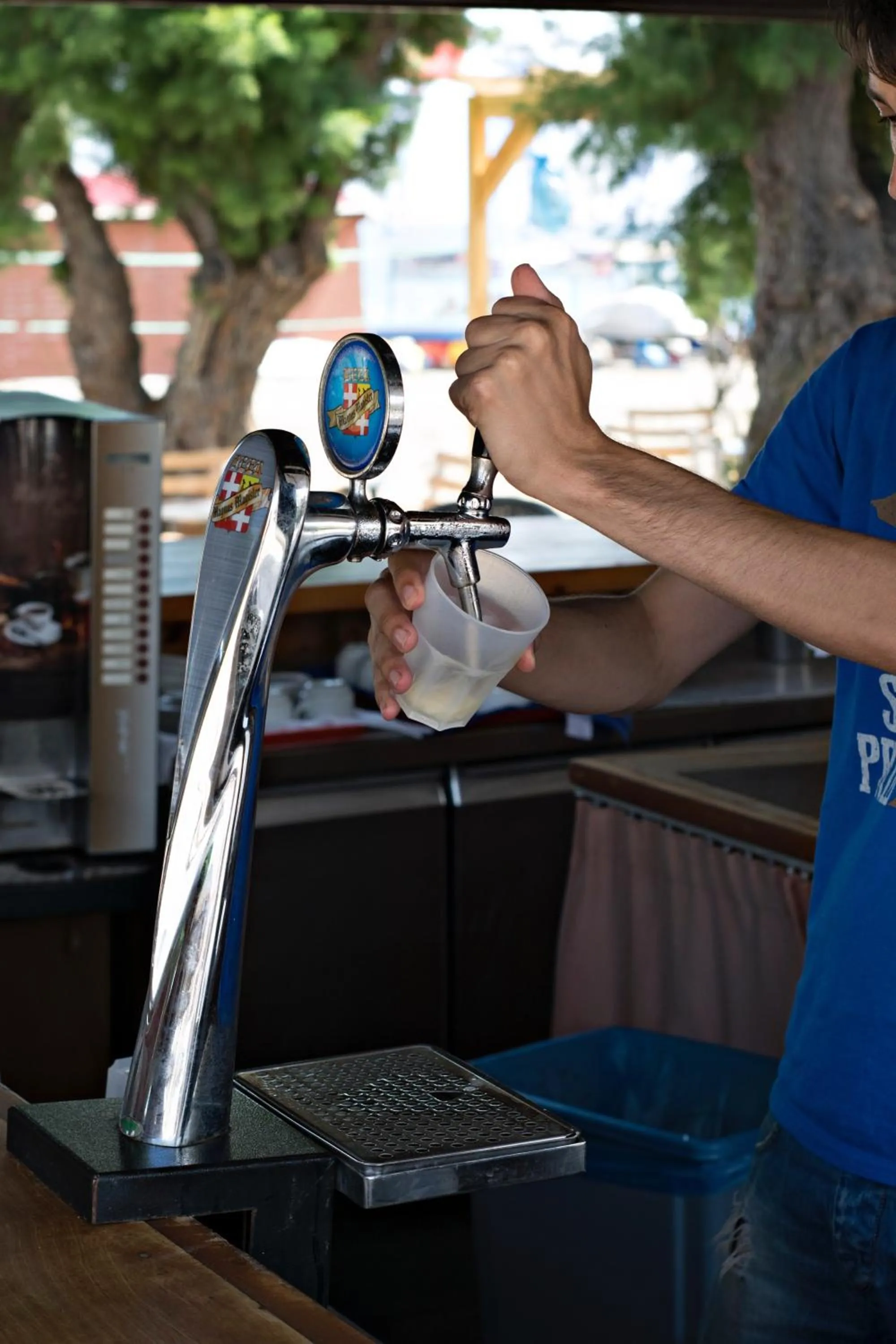Alcoholic drinks in Sun Beach Lindos