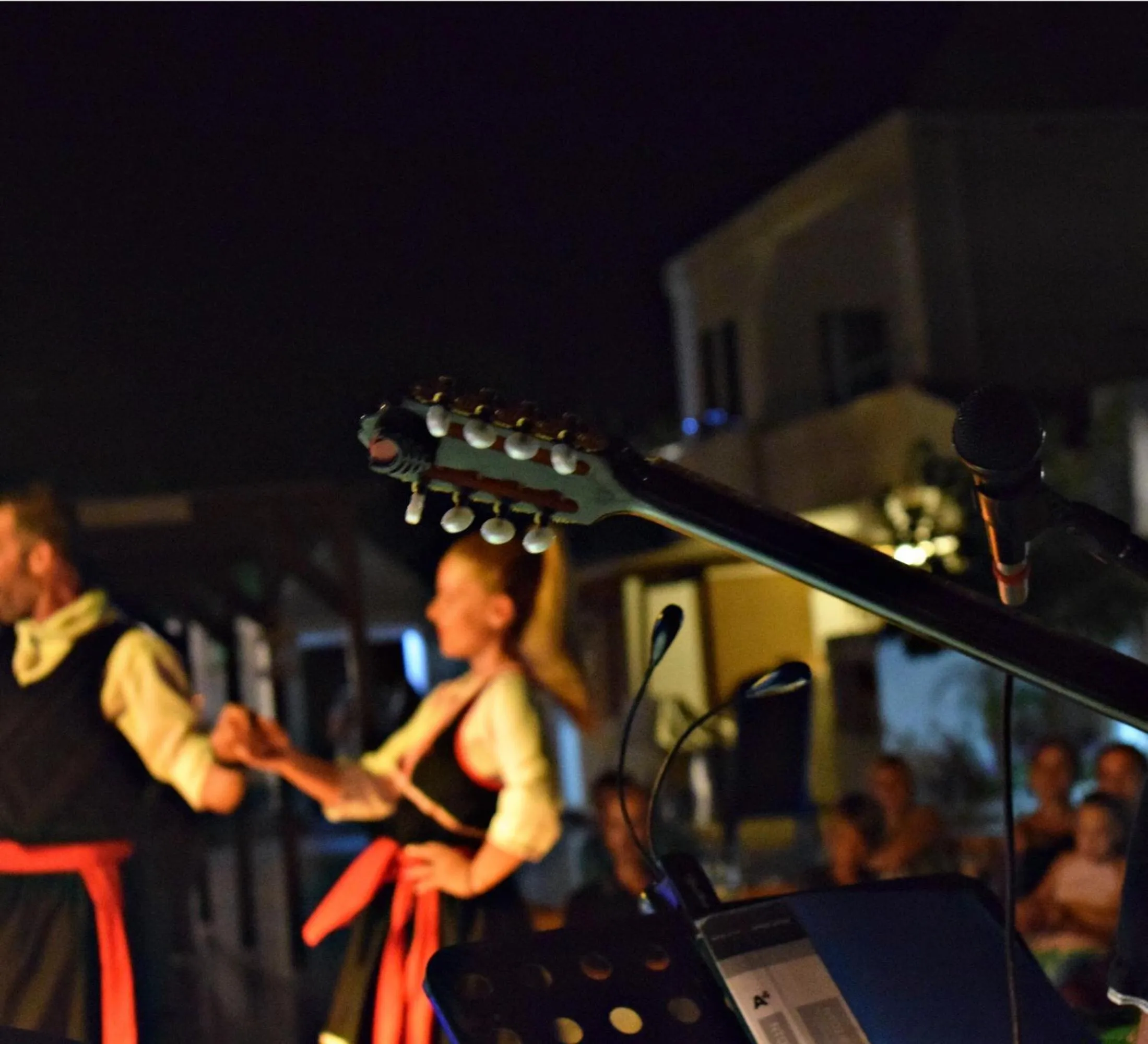 People in Sun Beach Lindos
