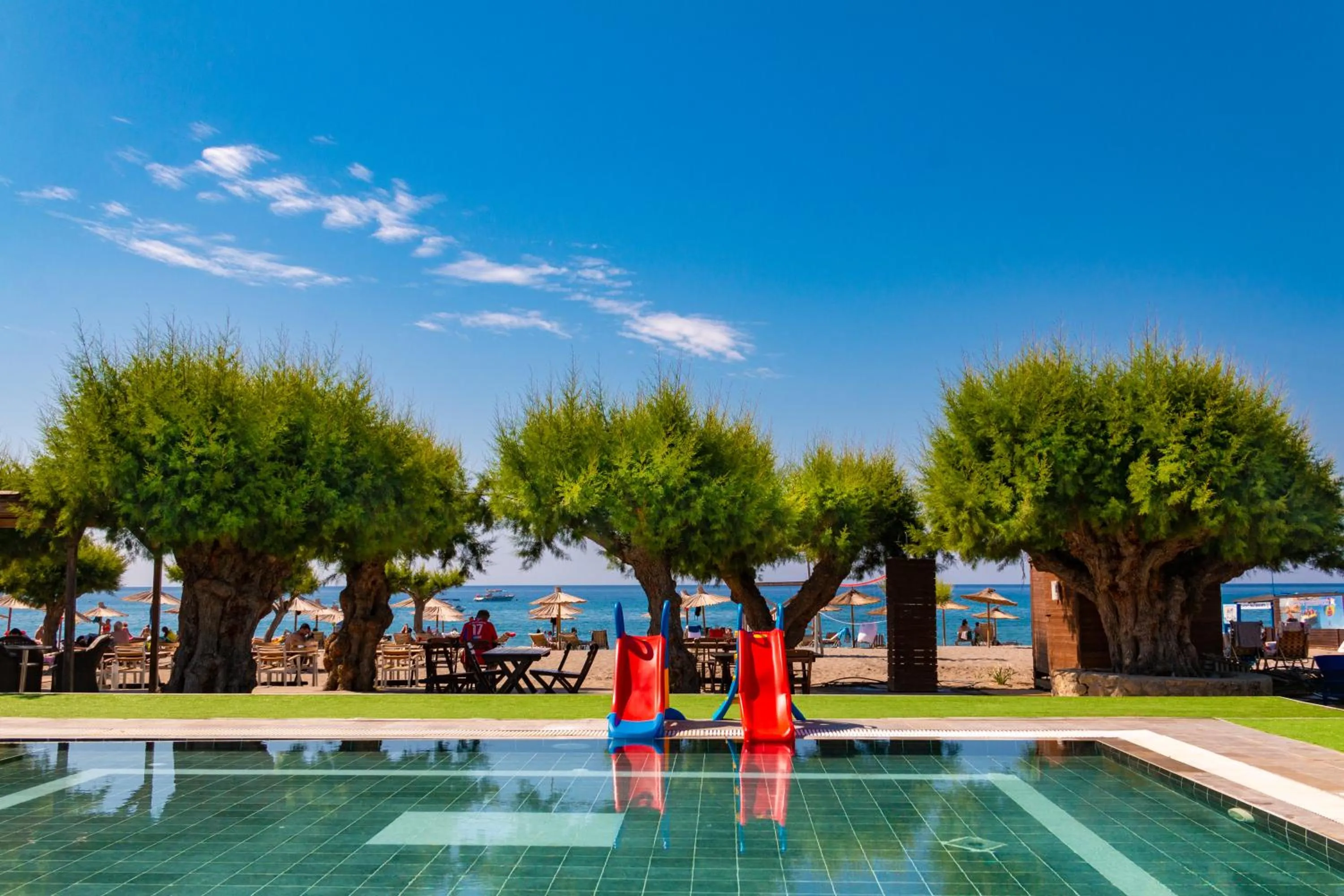 Day in Sun Beach Lindos