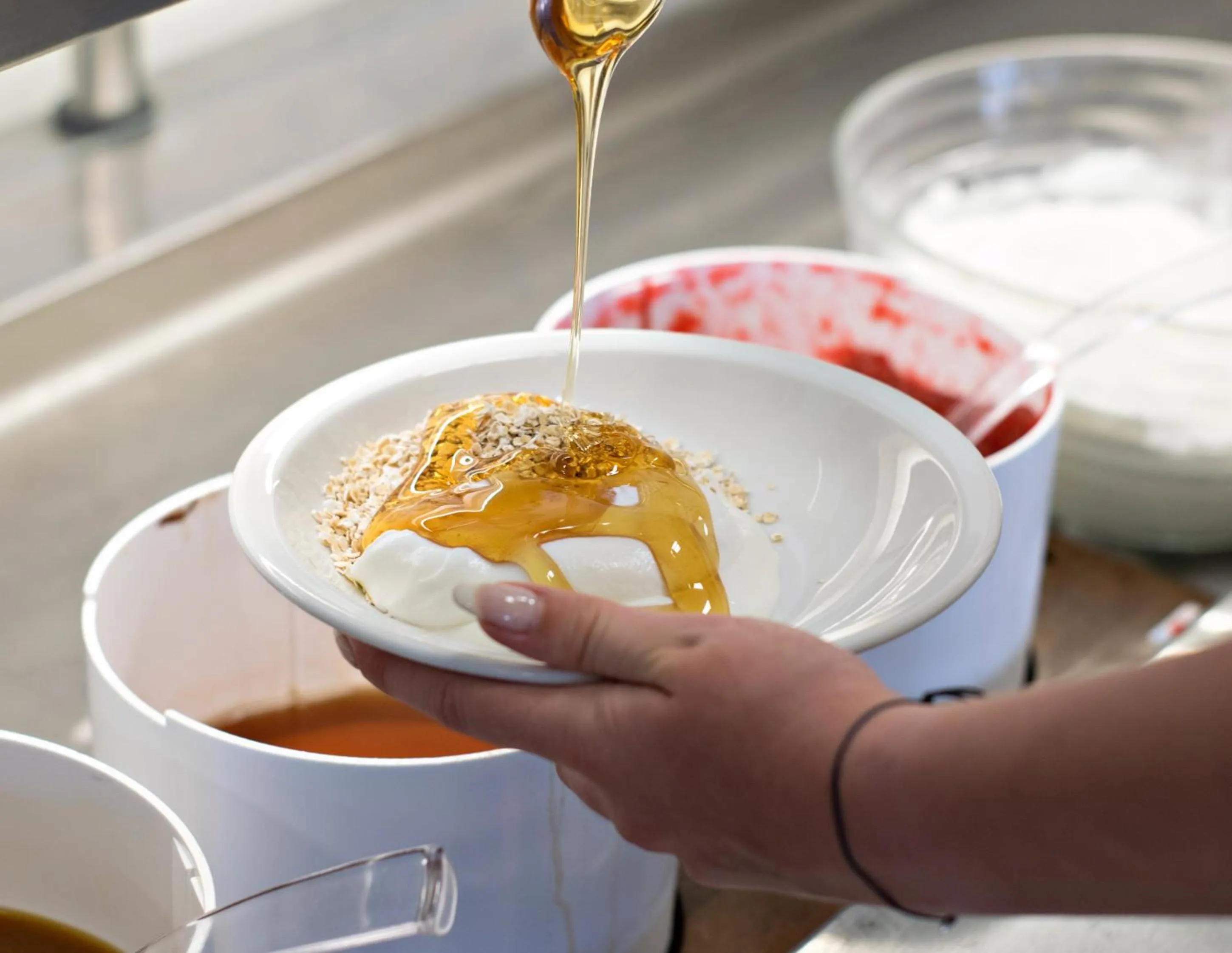 Food and drinks in Sun Beach Lindos