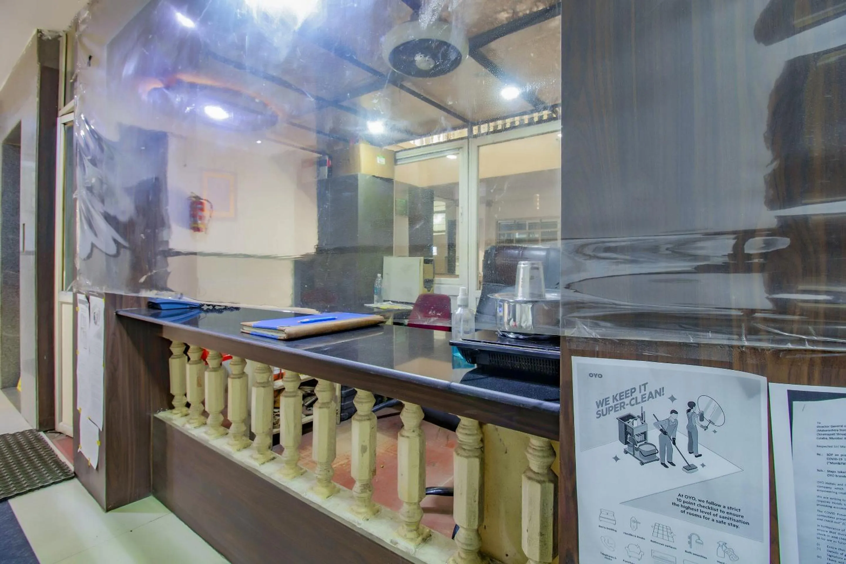 Lobby or reception in SPOT ON Indirasagar Executive