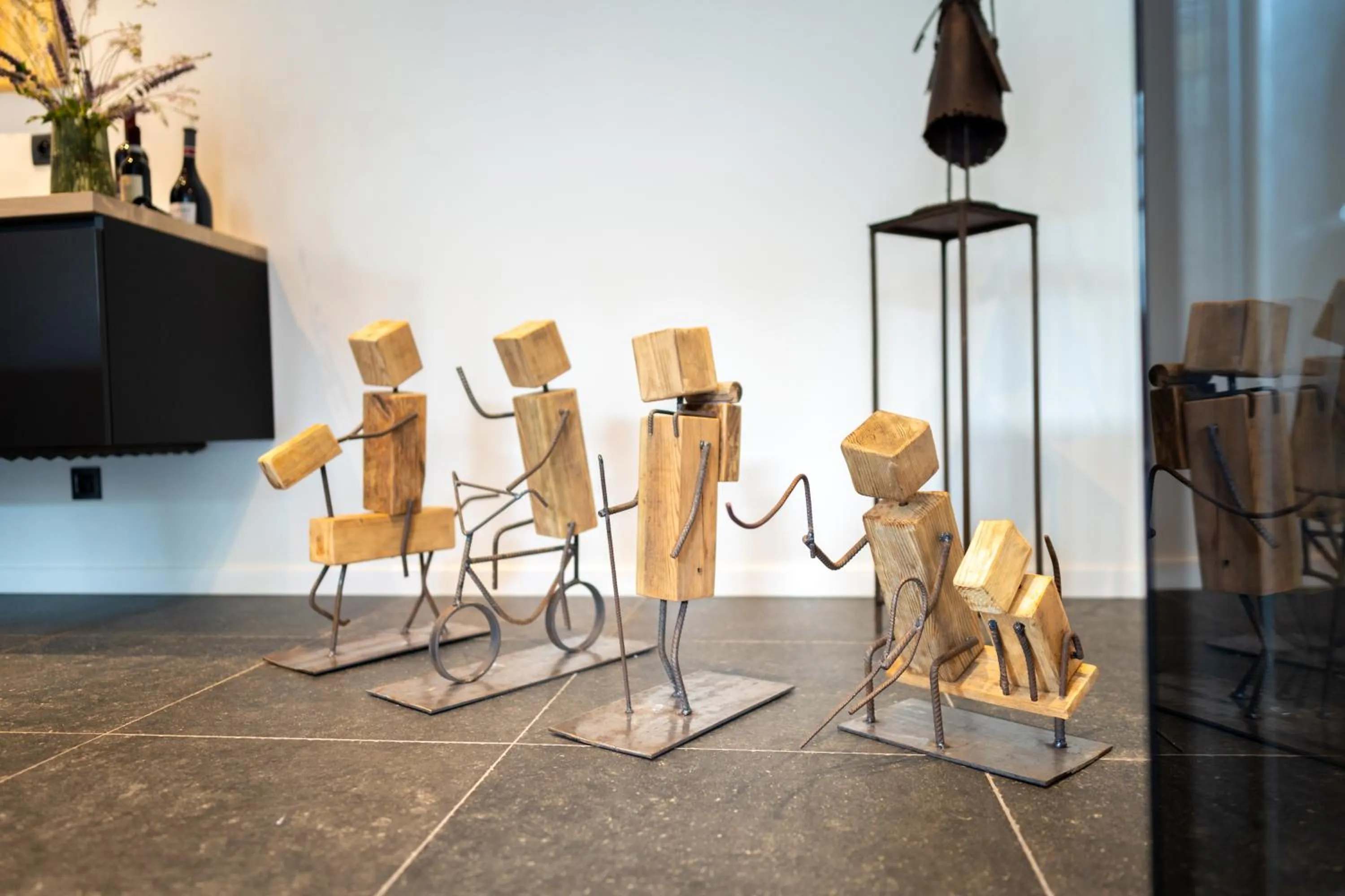 Decorative detail in B&B Punto Vélo