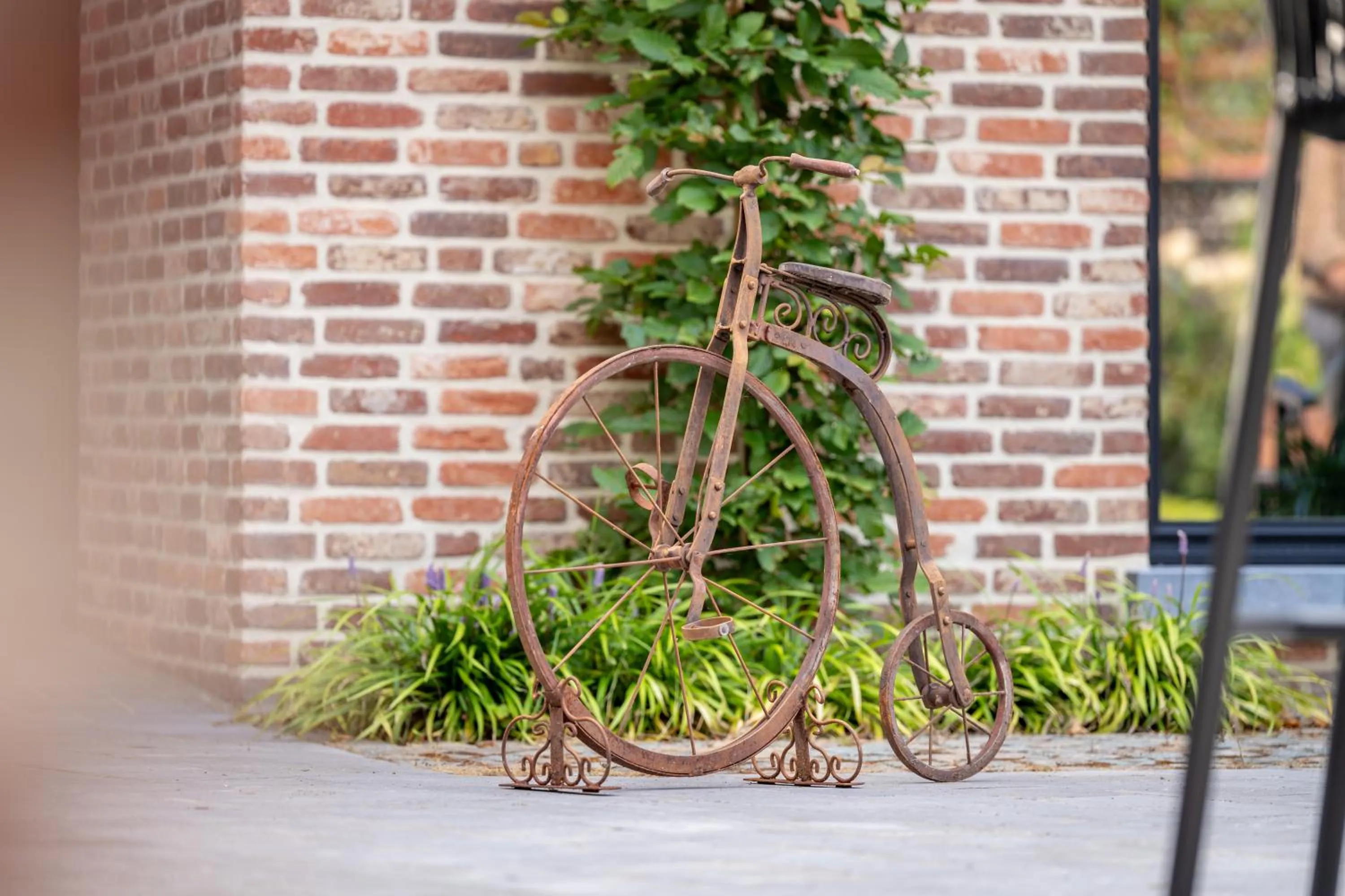 Decorative detail in B&B Punto Vélo