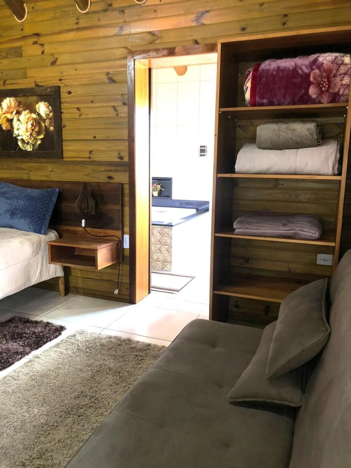 Bedroom, Bed in Pousada Village dos Canyons