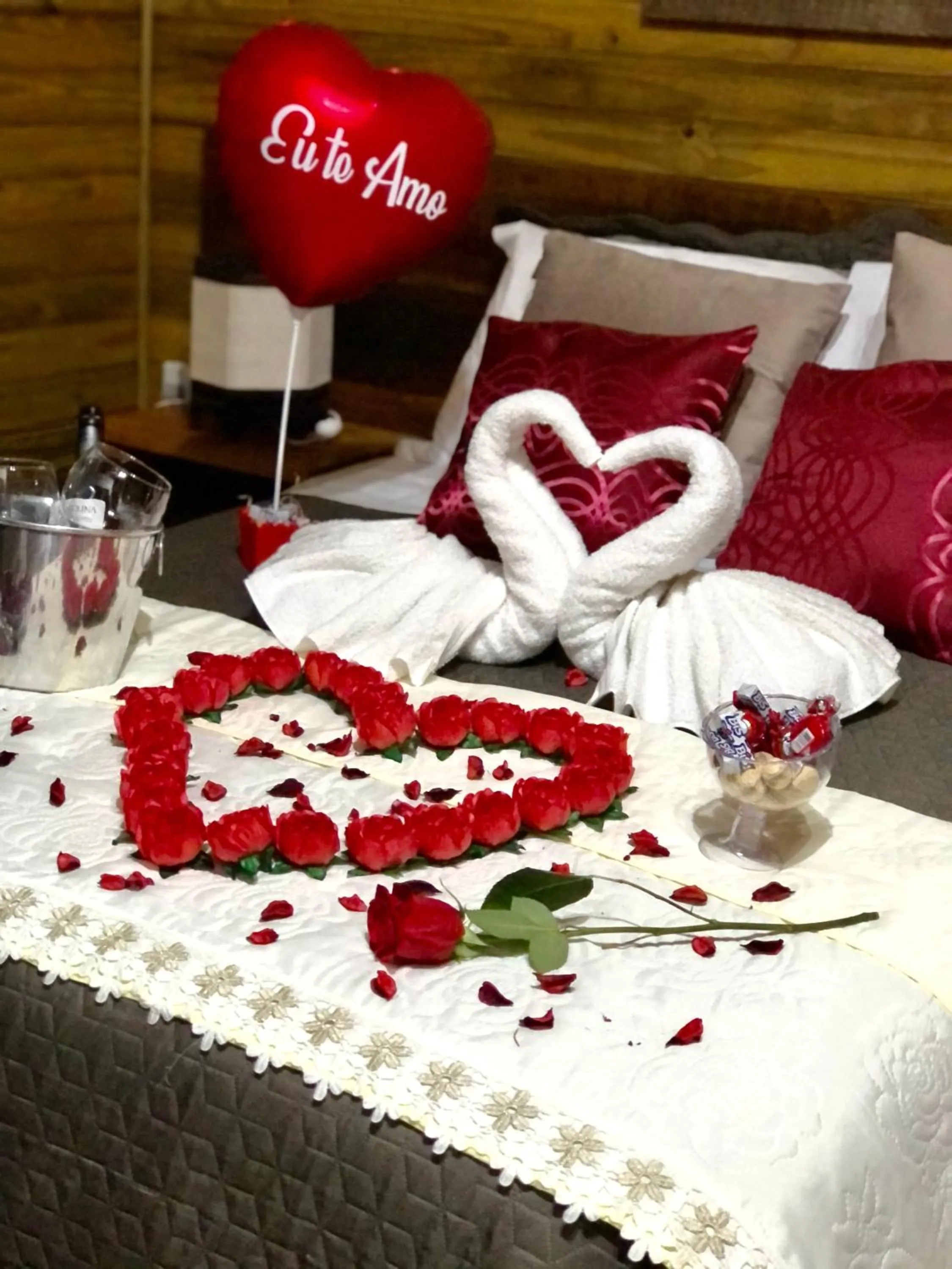 Bed in Pousada Village dos Canyons