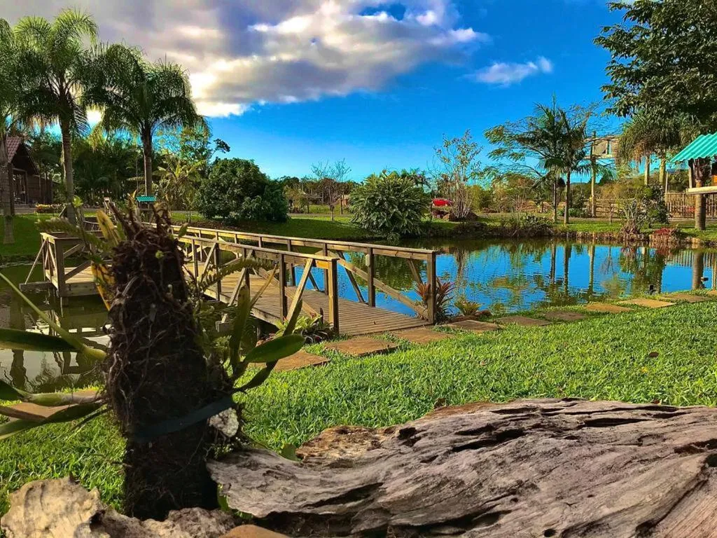 Garden view in Pousada Village dos Canyons
