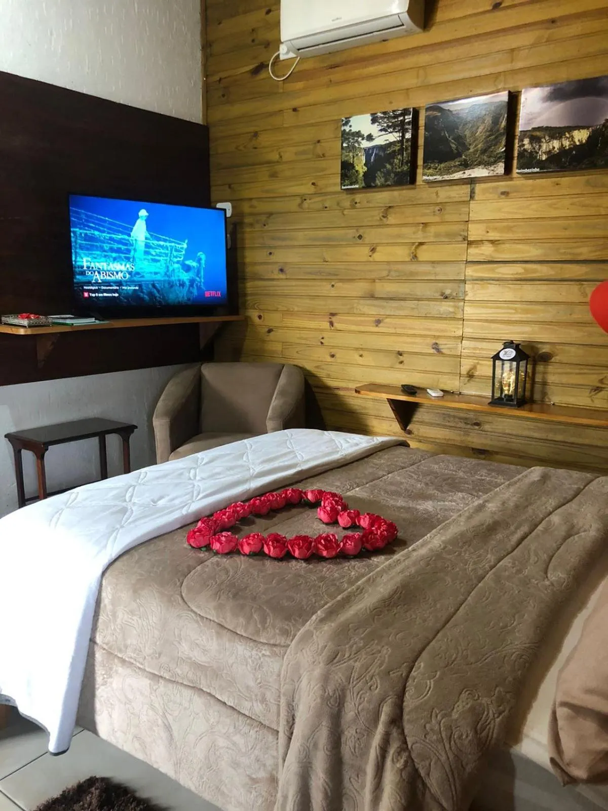 Bed in Pousada Village dos Canyons