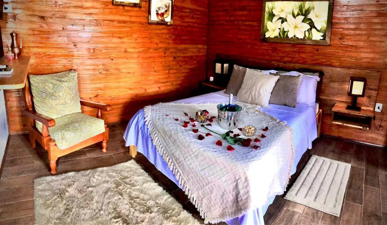 Decorative detail, Bed in Pousada Village dos Canyons