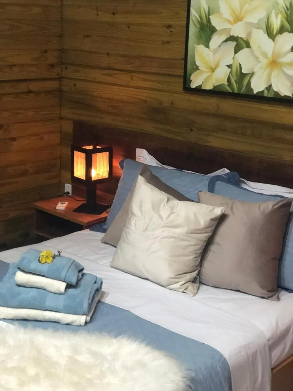 Bed in Pousada Village dos Canyons