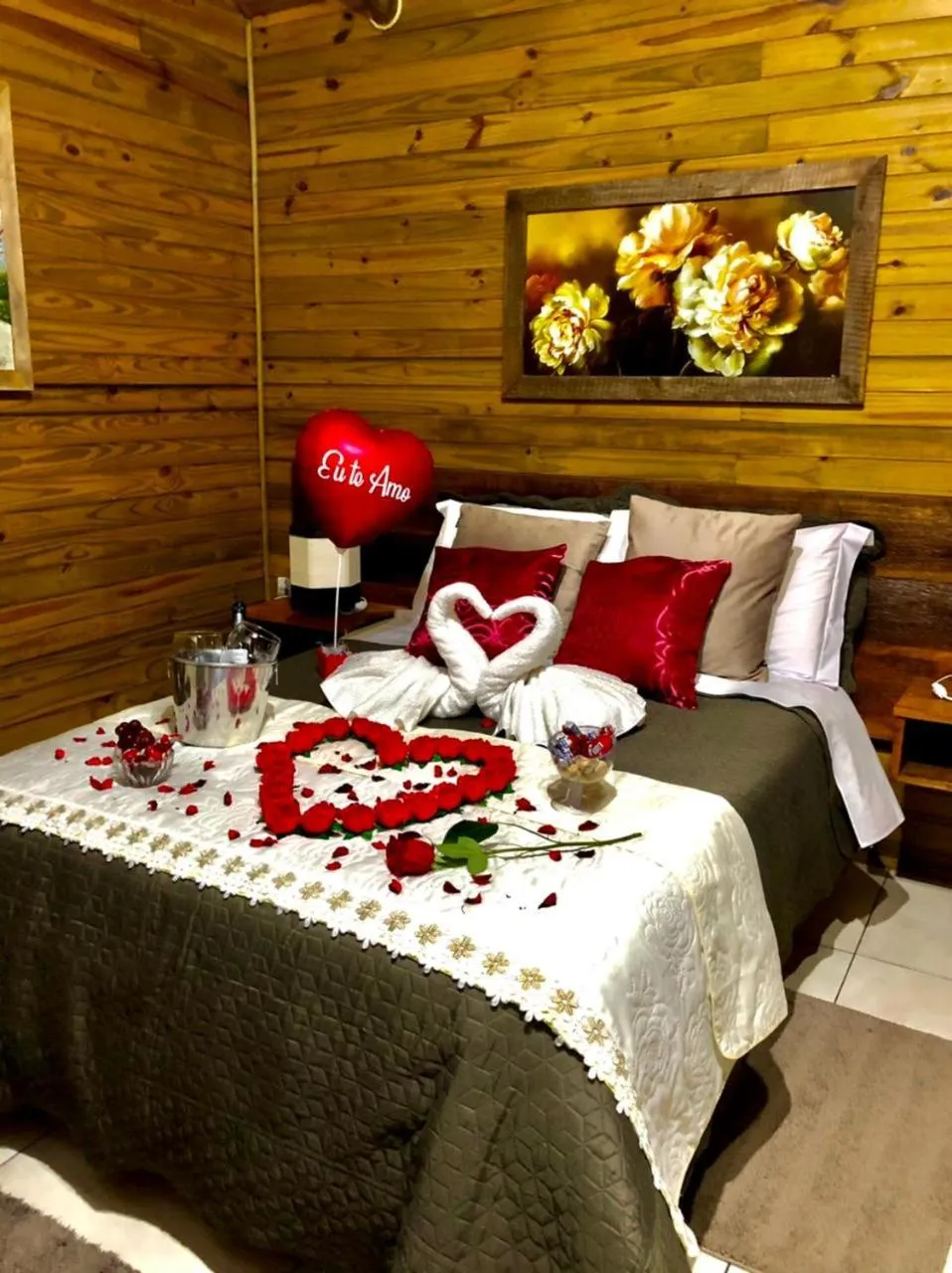 Bedroom, Bed in Pousada Village dos Canyons