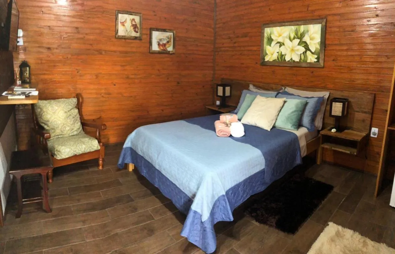 Bed in Pousada Village dos Canyons