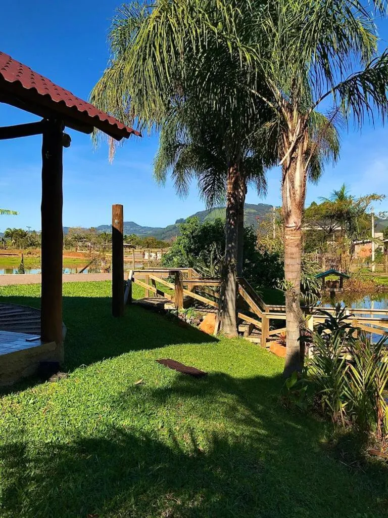Garden view in Pousada Village dos Canyons