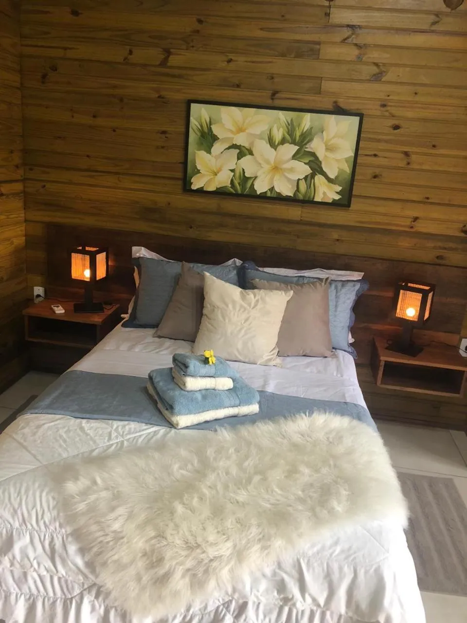 Bed in Pousada Village dos Canyons