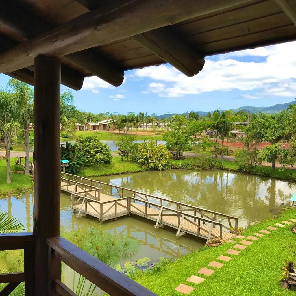 Garden view in Pousada Village dos Canyons