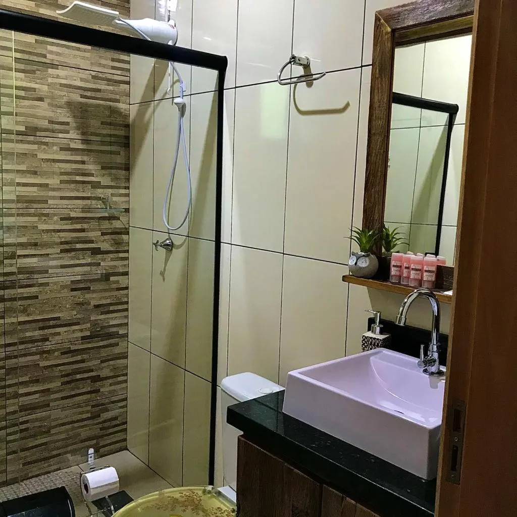 Shower in Pousada Village dos Canyons