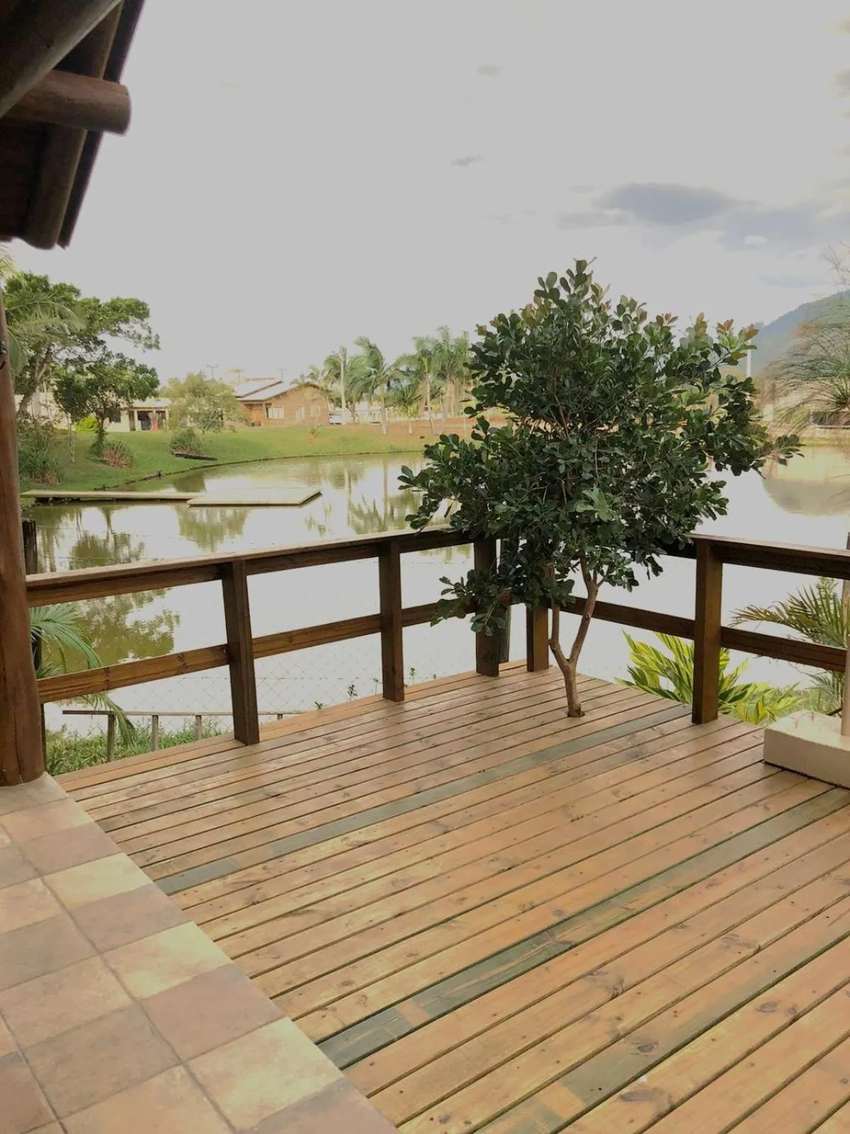 Balcony/Terrace in Pousada Village dos Canyons