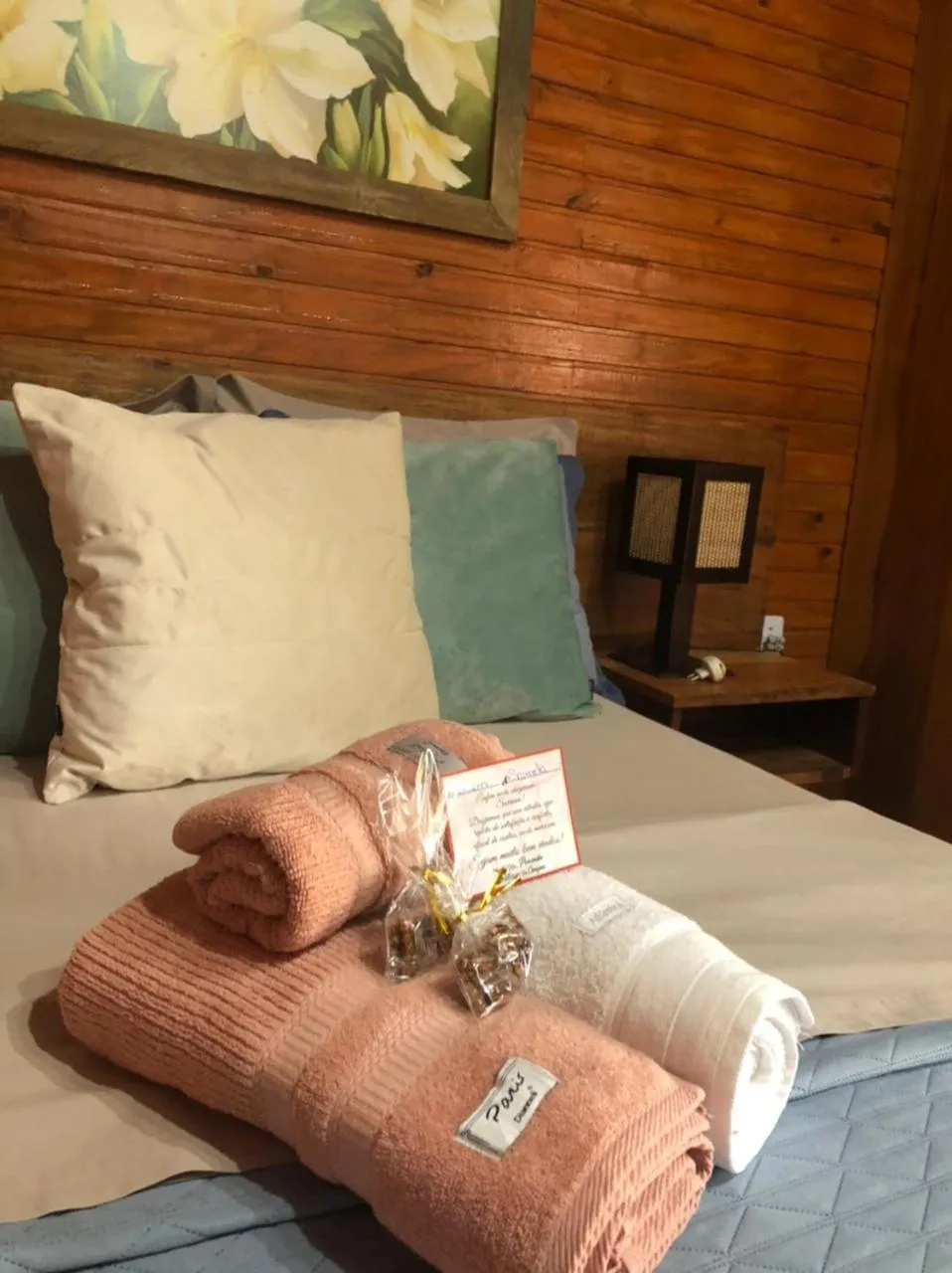 Bed in Pousada Village dos Canyons