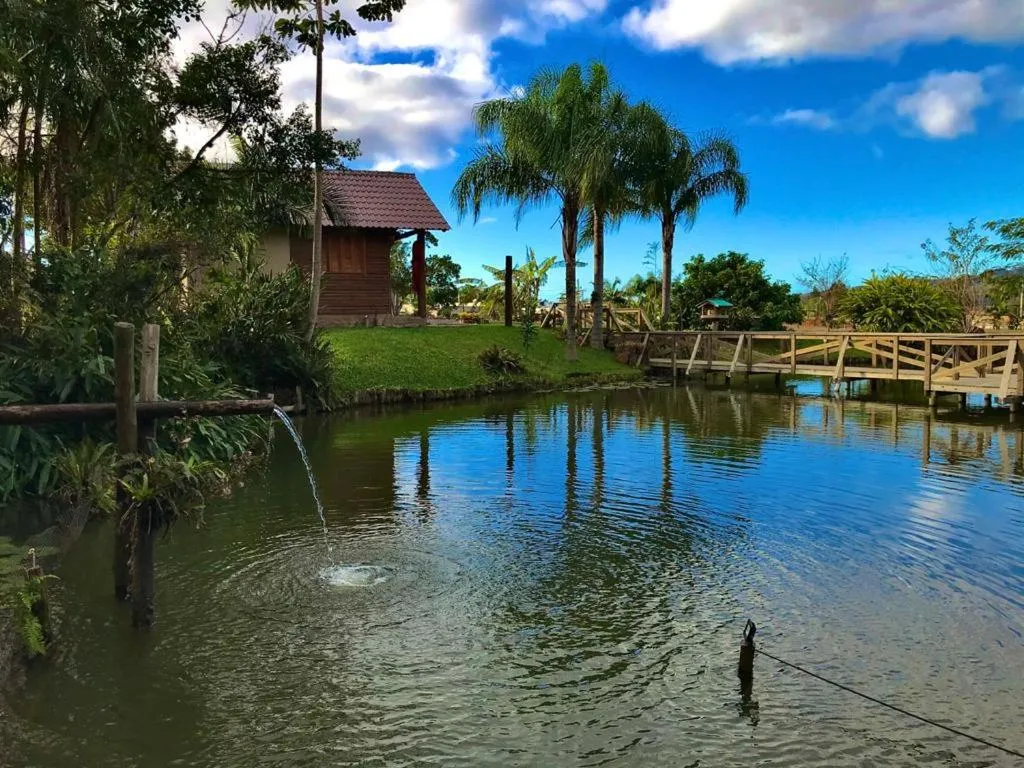 Lake view in Pousada Village dos Canyons