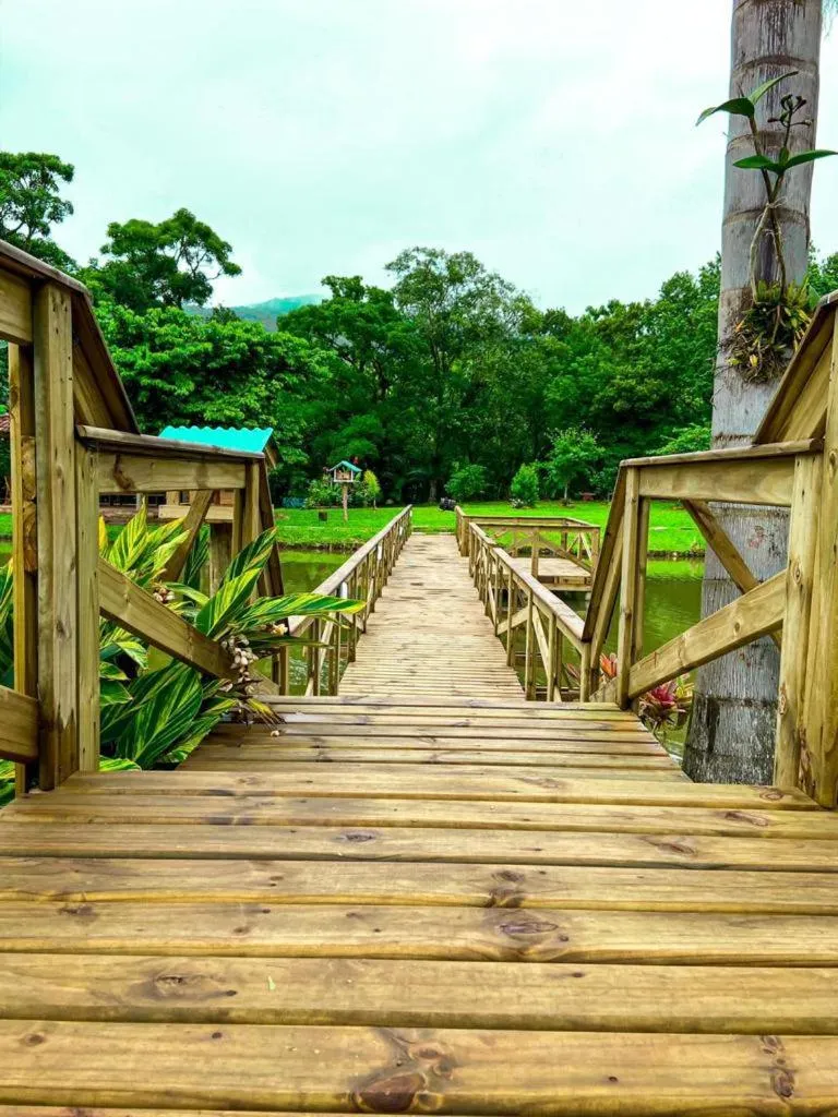 Garden view in Pousada Village dos Canyons