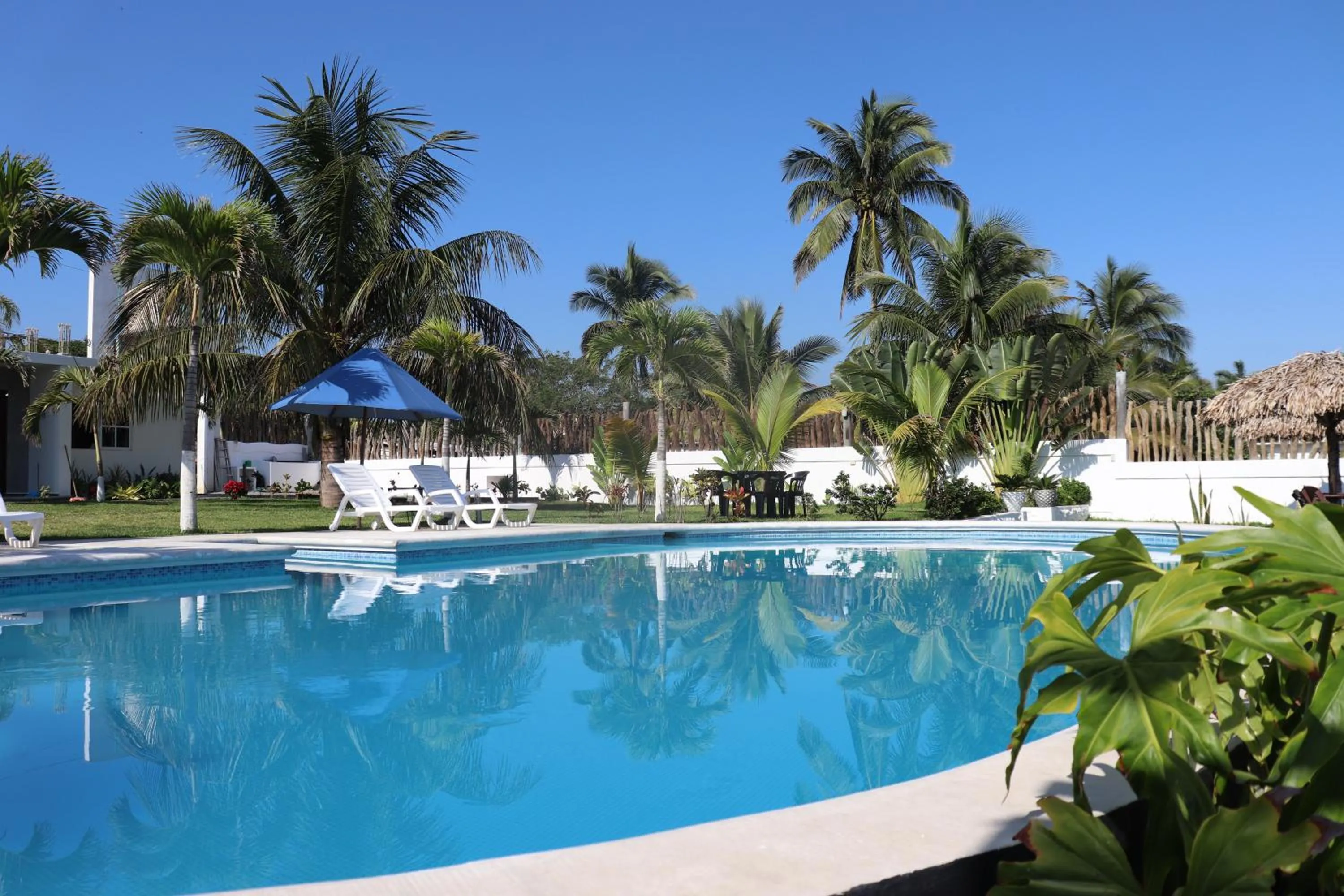 Swimming pool in Hotel Lunazul In Costa Esmeralda