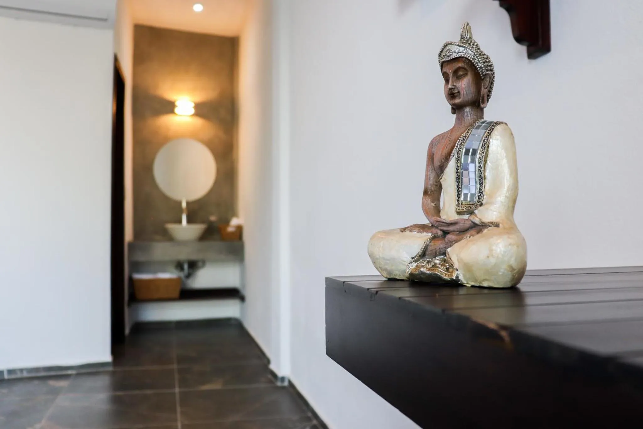 Decorative detail in Hotel Lunazul In Costa Esmeralda