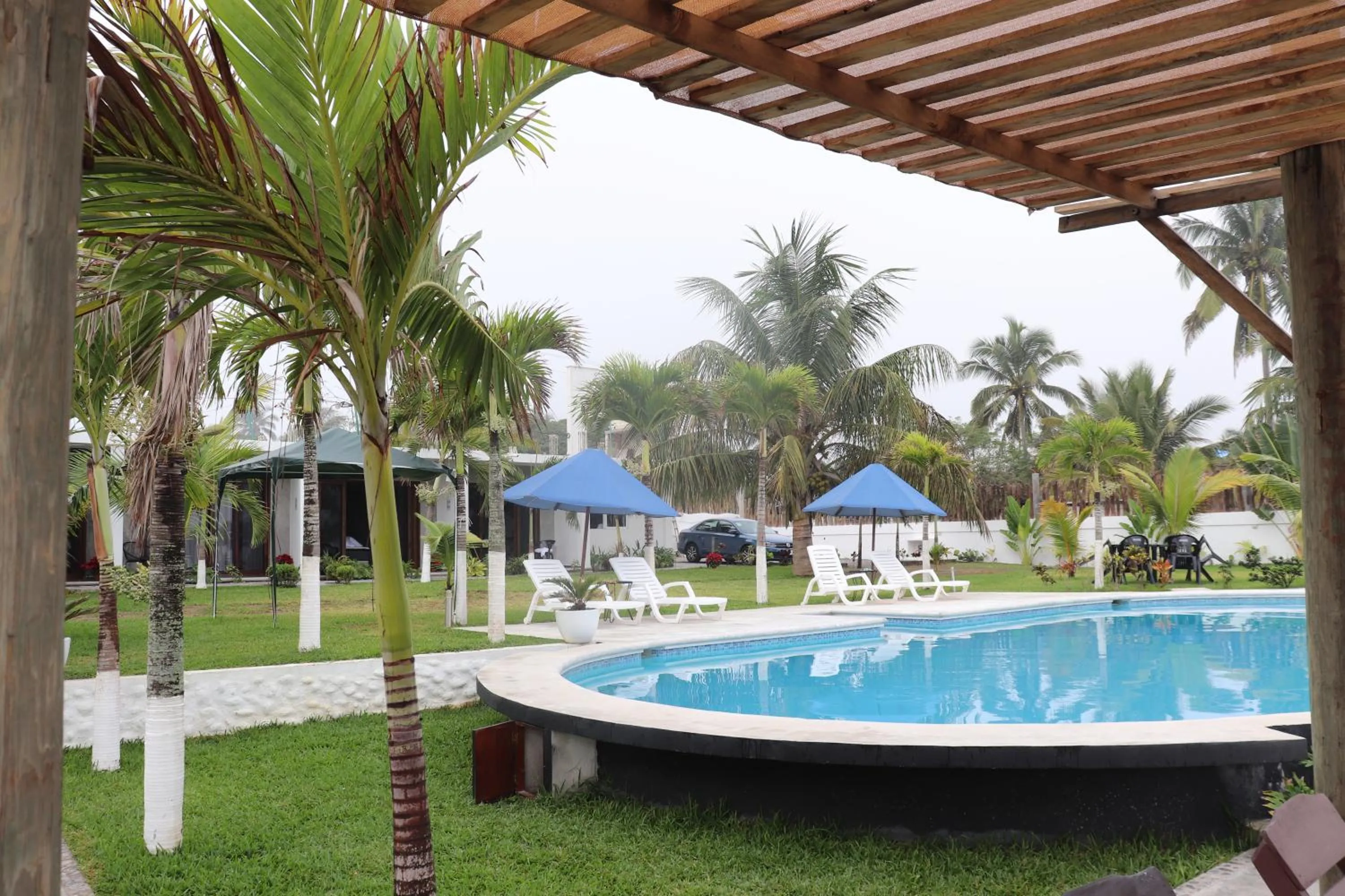 Swimming pool in Hotel Lunazul In Costa Esmeralda