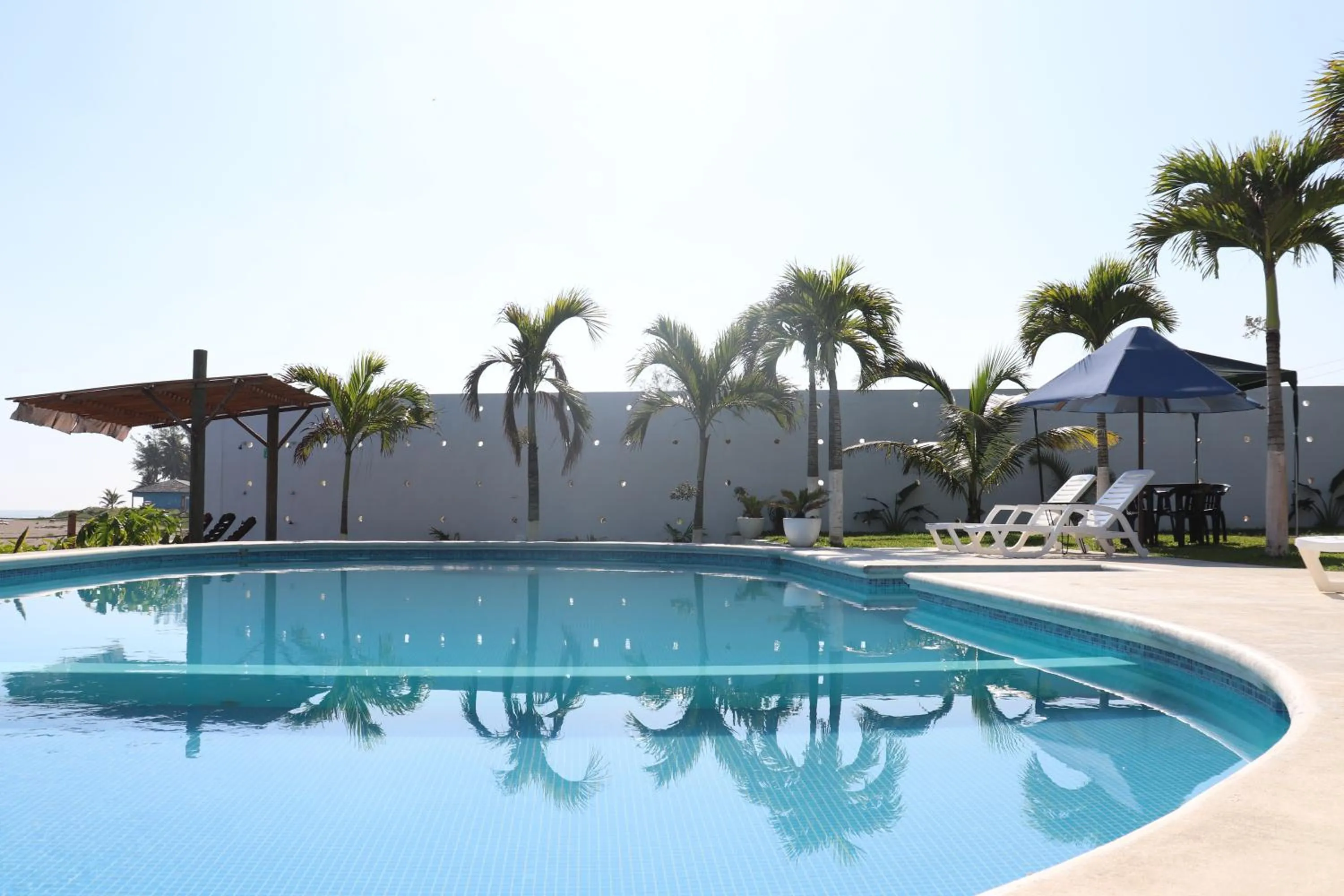 Swimming pool in Hotel Lunazul In Costa Esmeralda