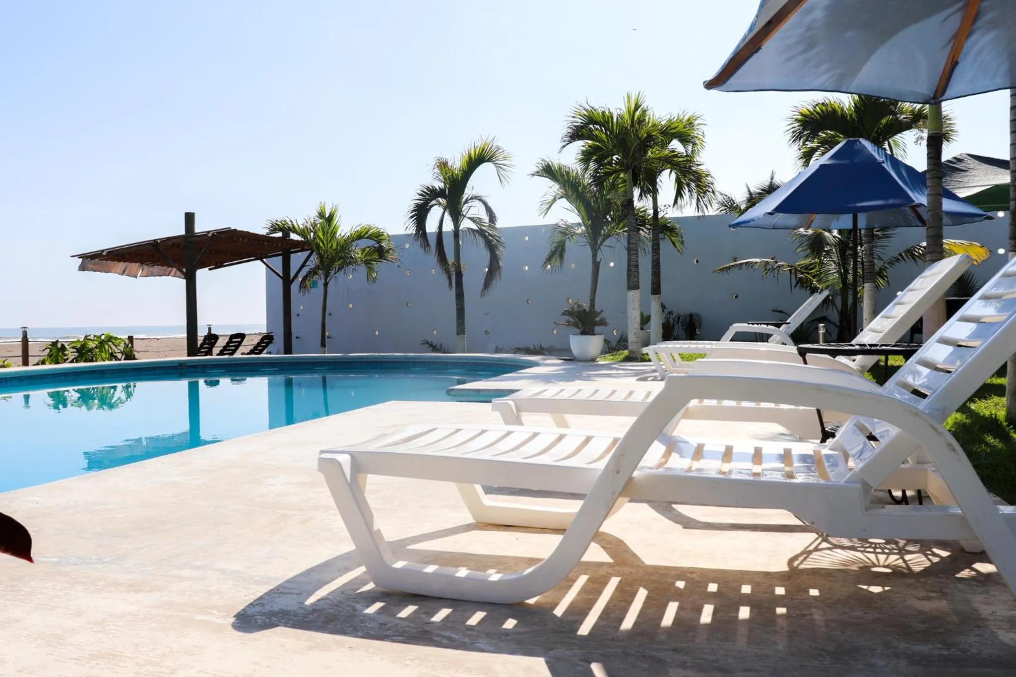 Swimming pool in Hotel Lunazul In Costa Esmeralda