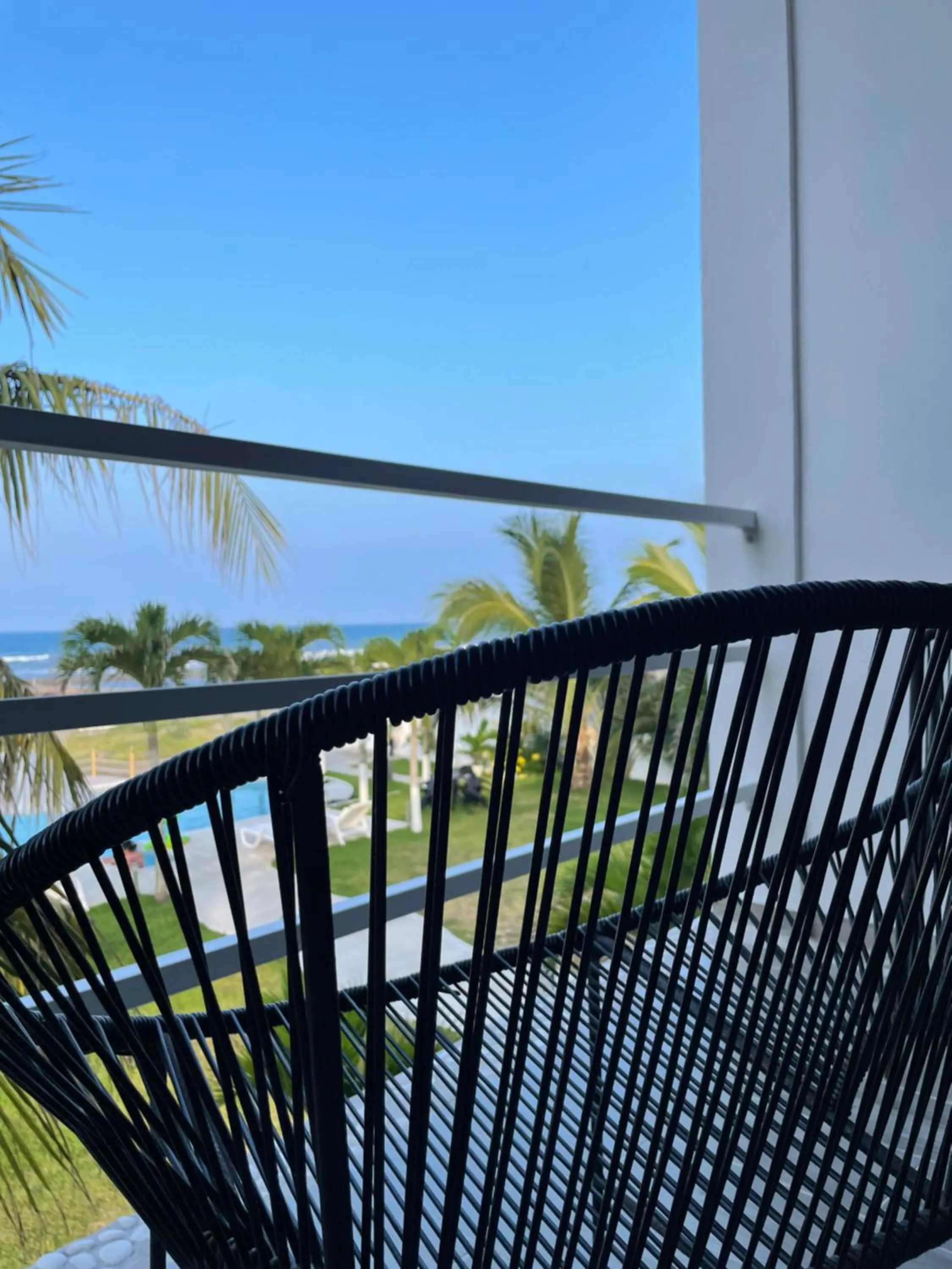 Balcony/Terrace in Hotel Lunazul In Costa Esmeralda